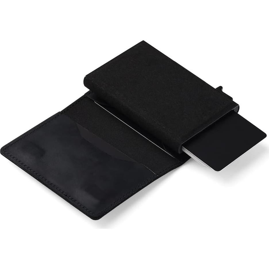 Cartera Inteligente de Cuero Kanley para Hombres con Soporte AirTag