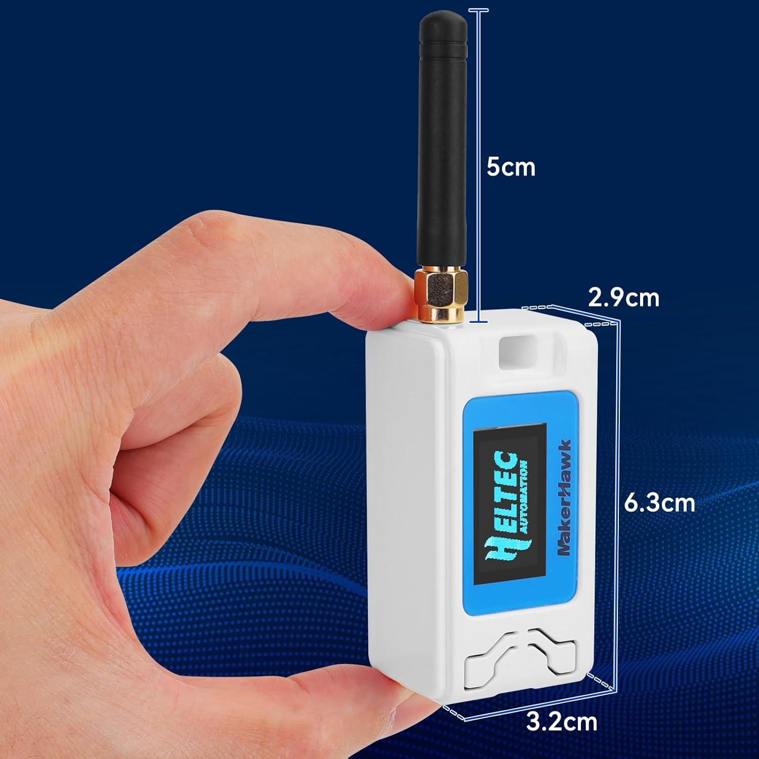 Placa de Desarrollo ESP32 LoRa V3 MakerHawk + Batería 1100mAh