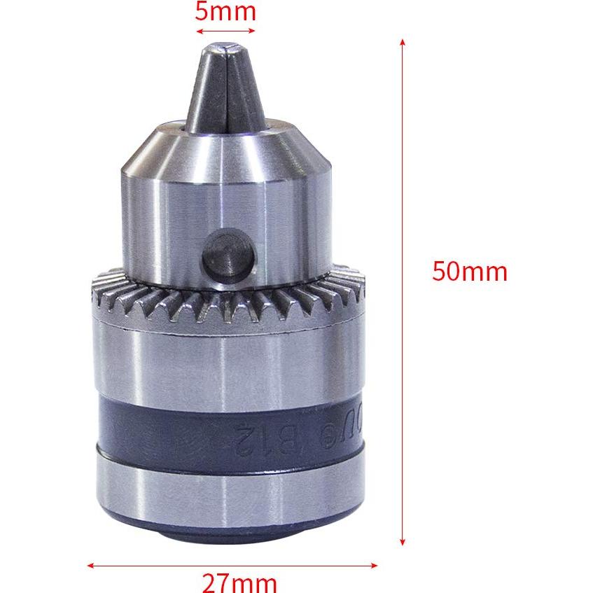 Motor DC 775 12V 12000RPM con Chuck y Soporte para DIY