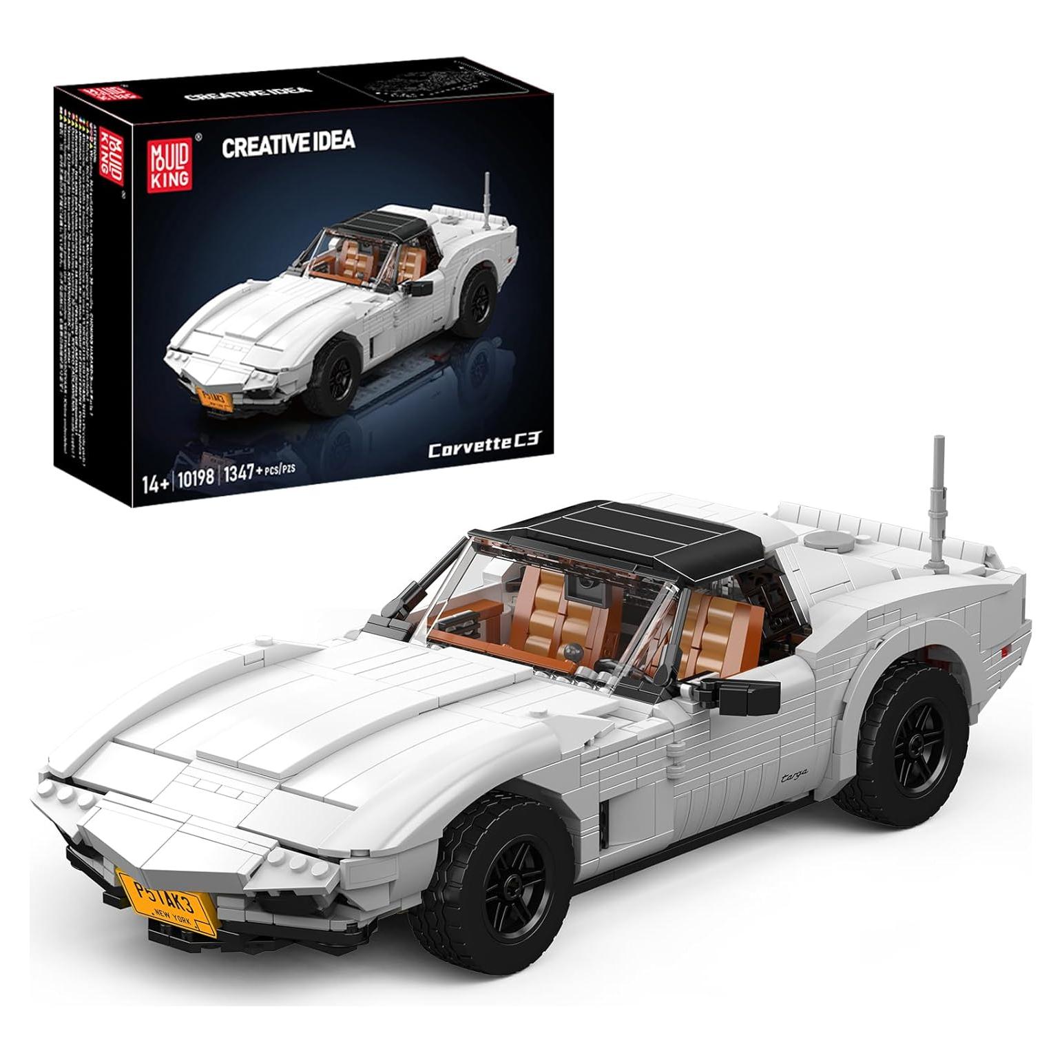 Mould King 10198 Kit de Construcción Coche Deportivo 1347 Piezas