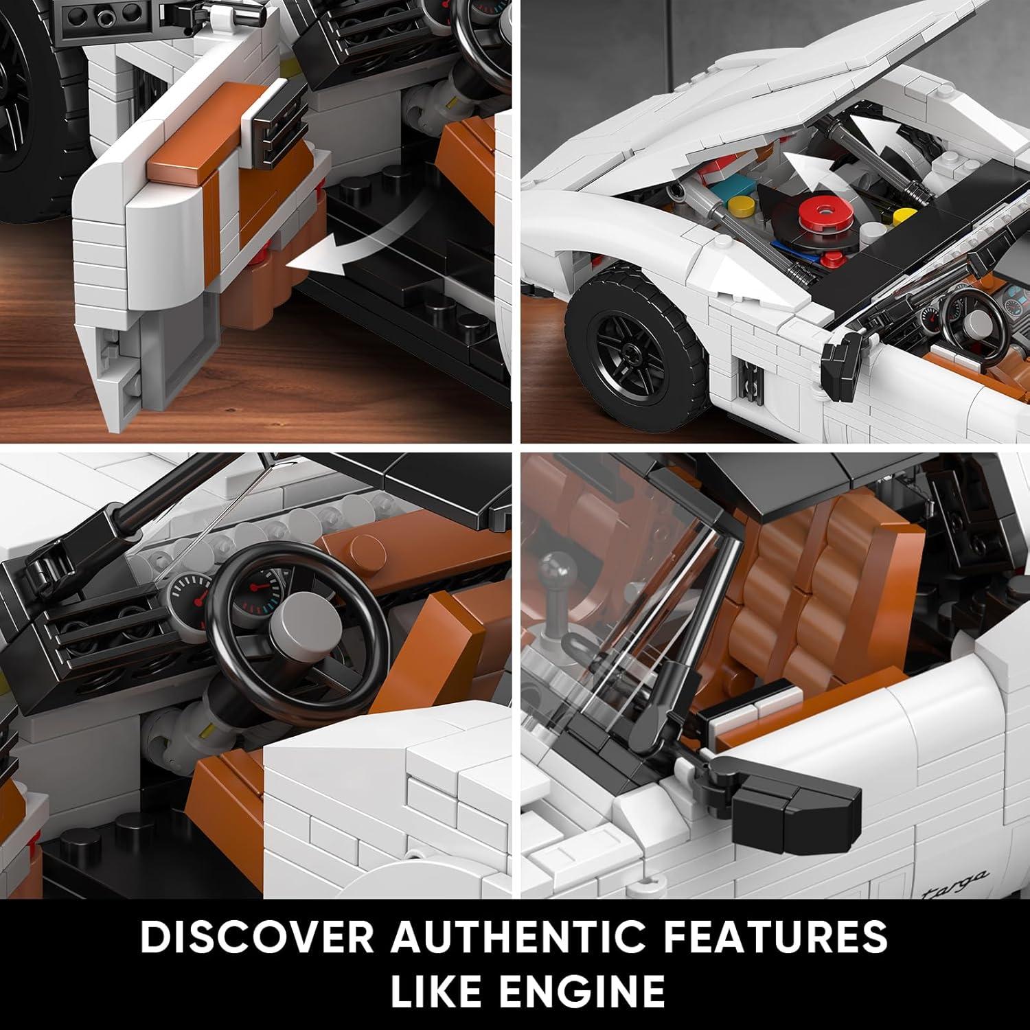 Mould King 10198 Kit de Construcción Coche Deportivo 1347 Piezas