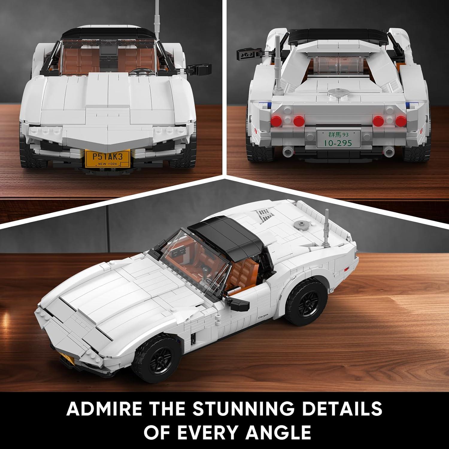 Mould King 10198 Kit de Construcción Coche Deportivo 1347 Piezas