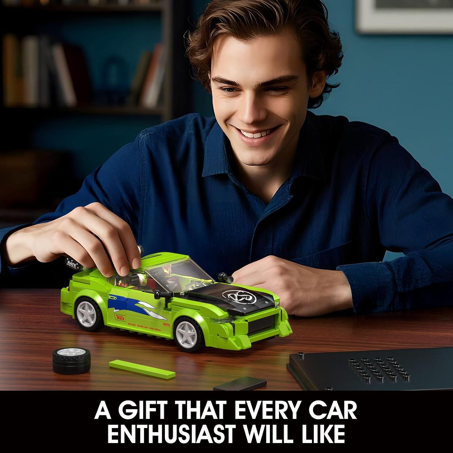 Mould King Coche de Carreras Eclipse 390 Piezas para Niños 8+