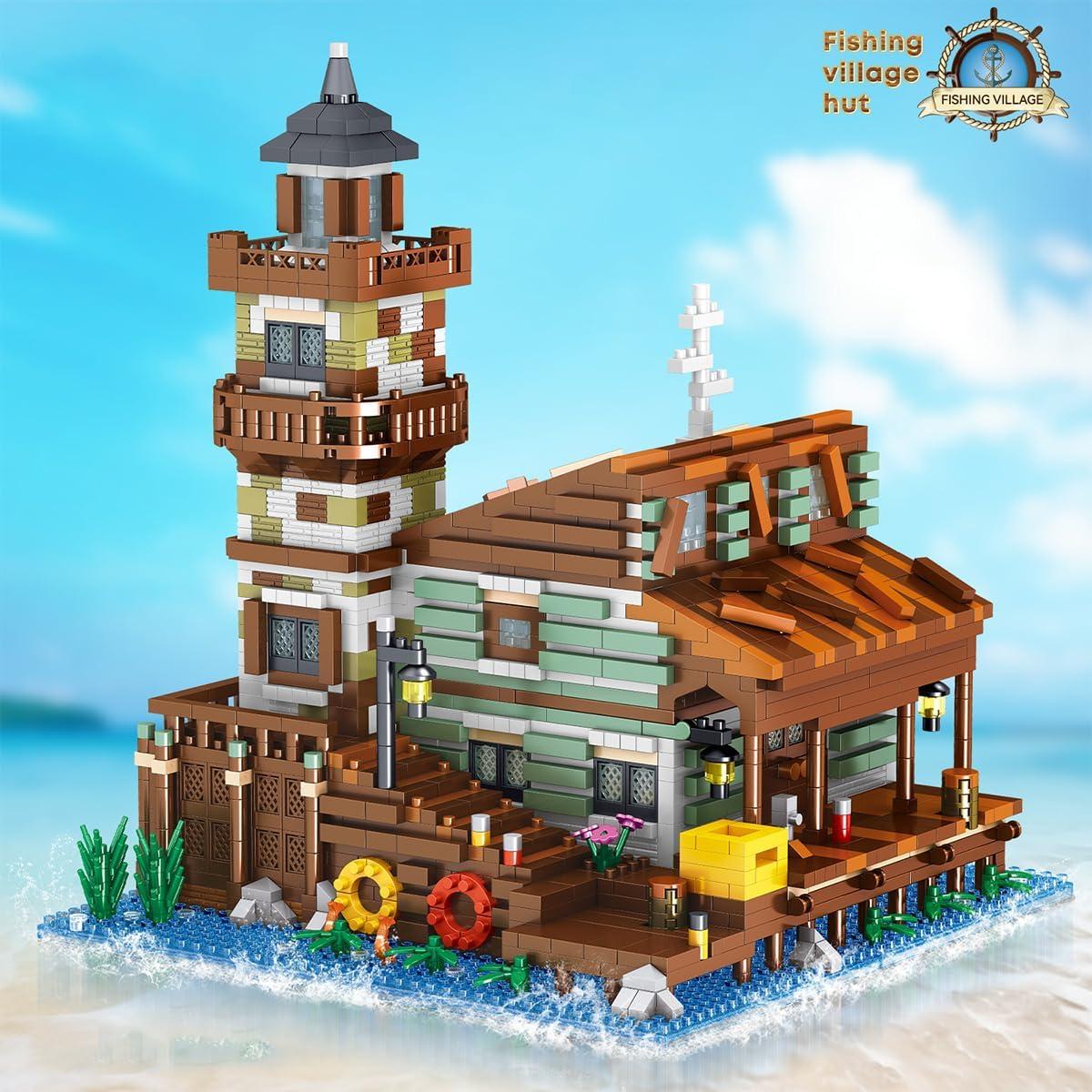 Conjunto de Bloques de Construcción Casa de Madera BDYDT 2689 Piezas