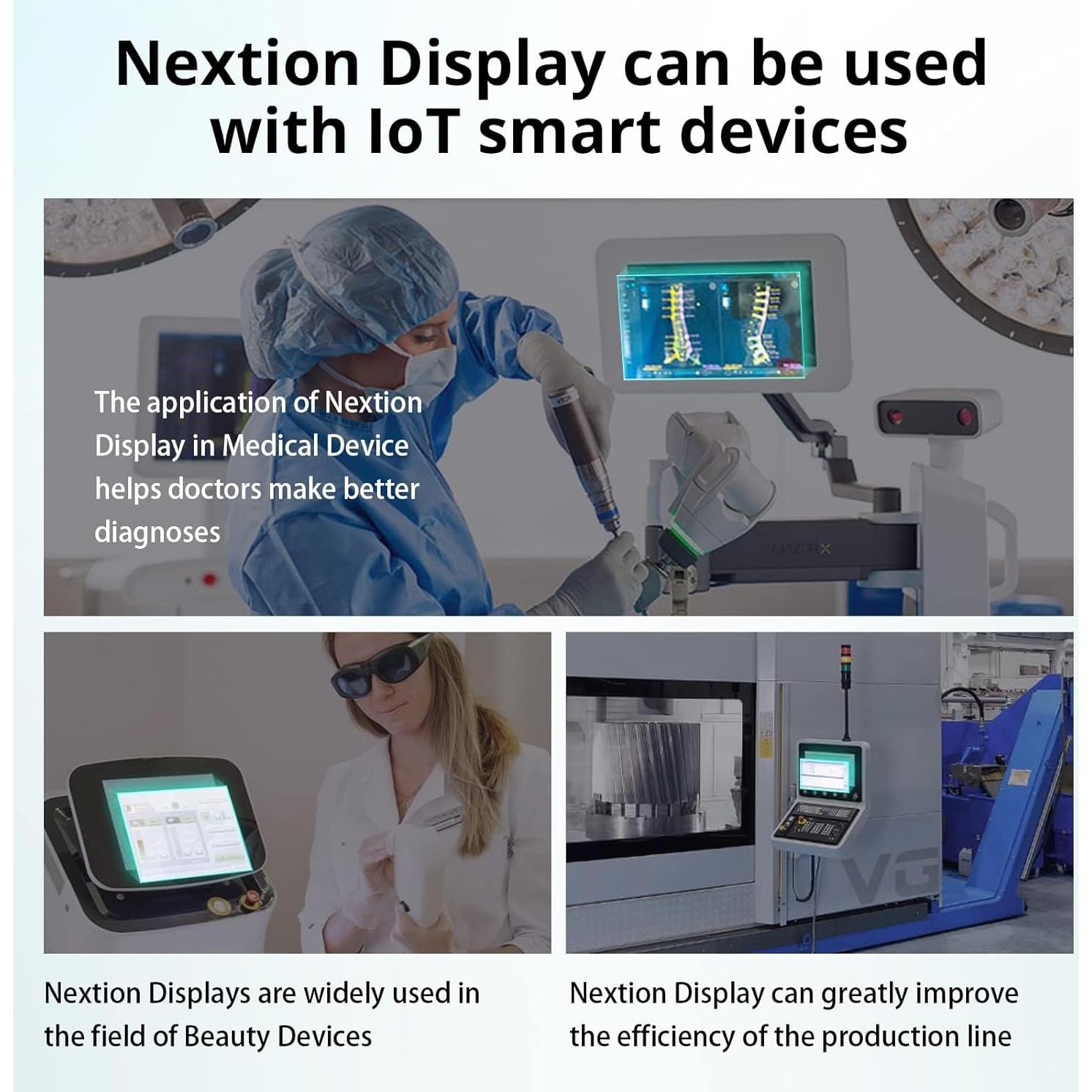 Pantalla HMI Nextion 4.3" Capacitiva NX4827P043-011C LCD-TFT