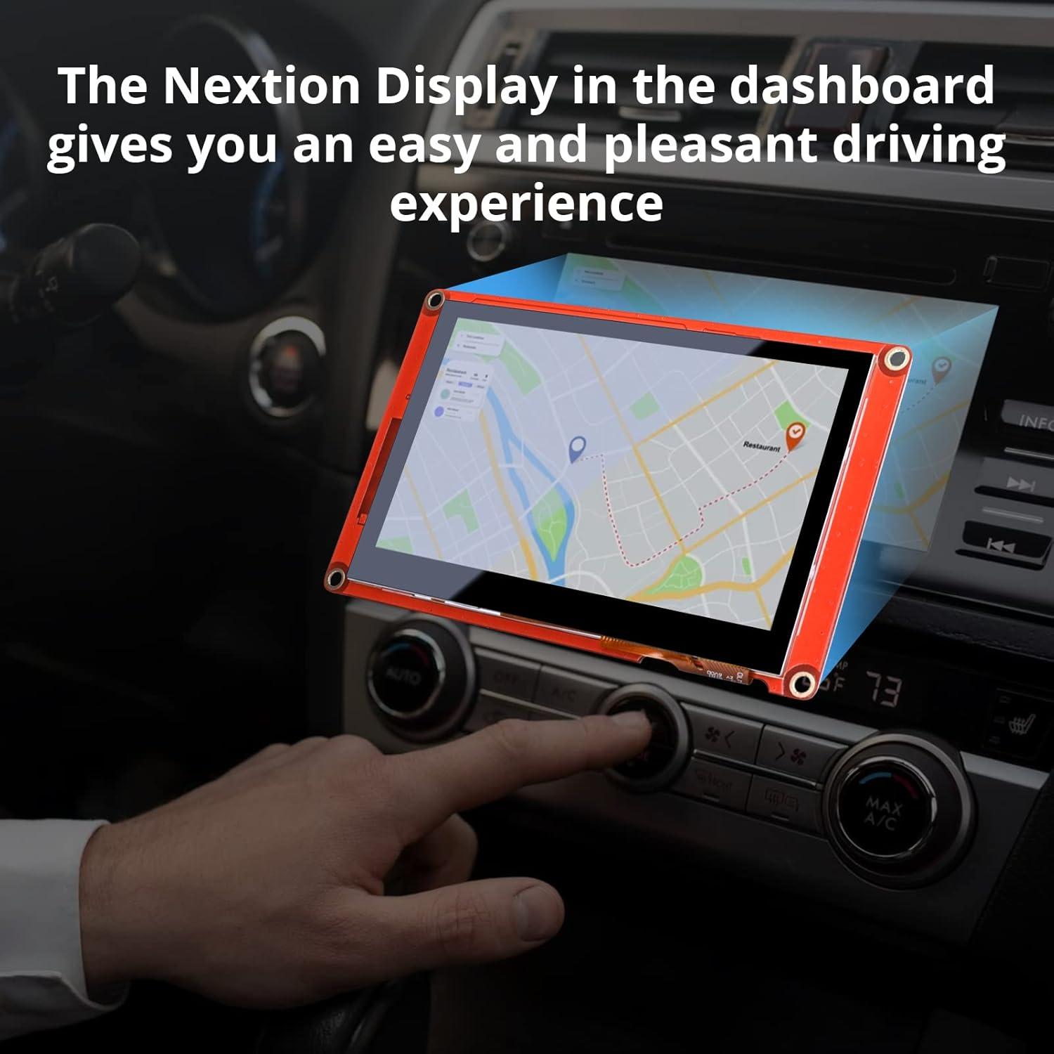 Pantalla HMI Nextion 4.3" Capacitiva NX4827P043-011C LCD-TFT