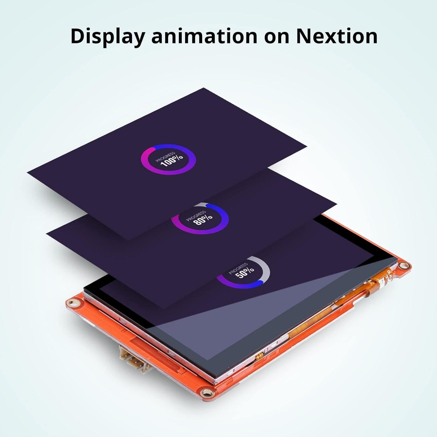 Pantalla HMI Nextion 4.3" Capacitiva NX4827P043-011C LCD-TFT