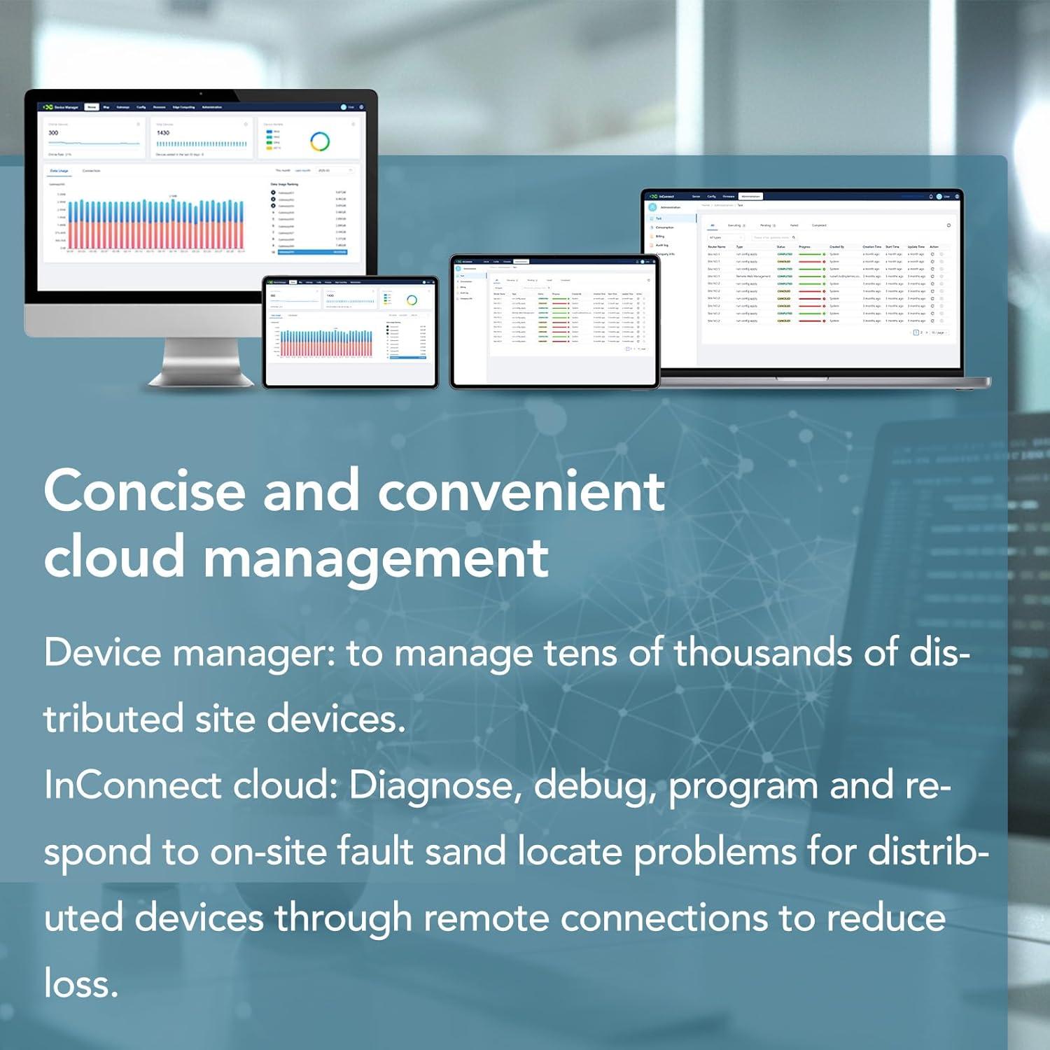 Enrutador 4G LTE Industrial InHand IR315, 300Mbps, VPN, 2 SIM