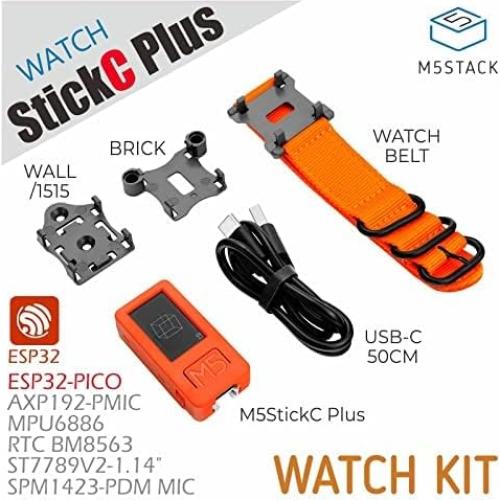 M5Stack M5StickC Plus Kit Desarrollo IoT 1.14" TFT ESP32