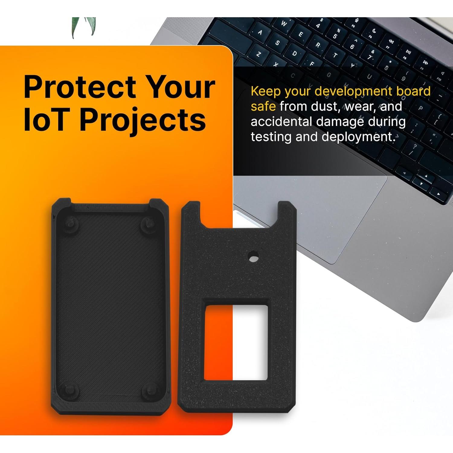 Funda Protectora SplashNColor para NodeMCU ESP8266 - Enclosure Durable