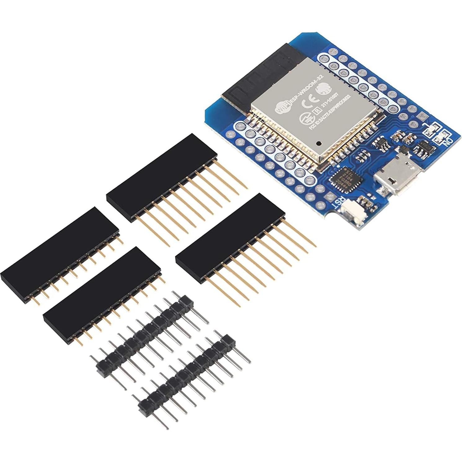 Placa de Desarrollo ESP32 Mini HiLetgo 3 Unidades WiFi Bluetooth