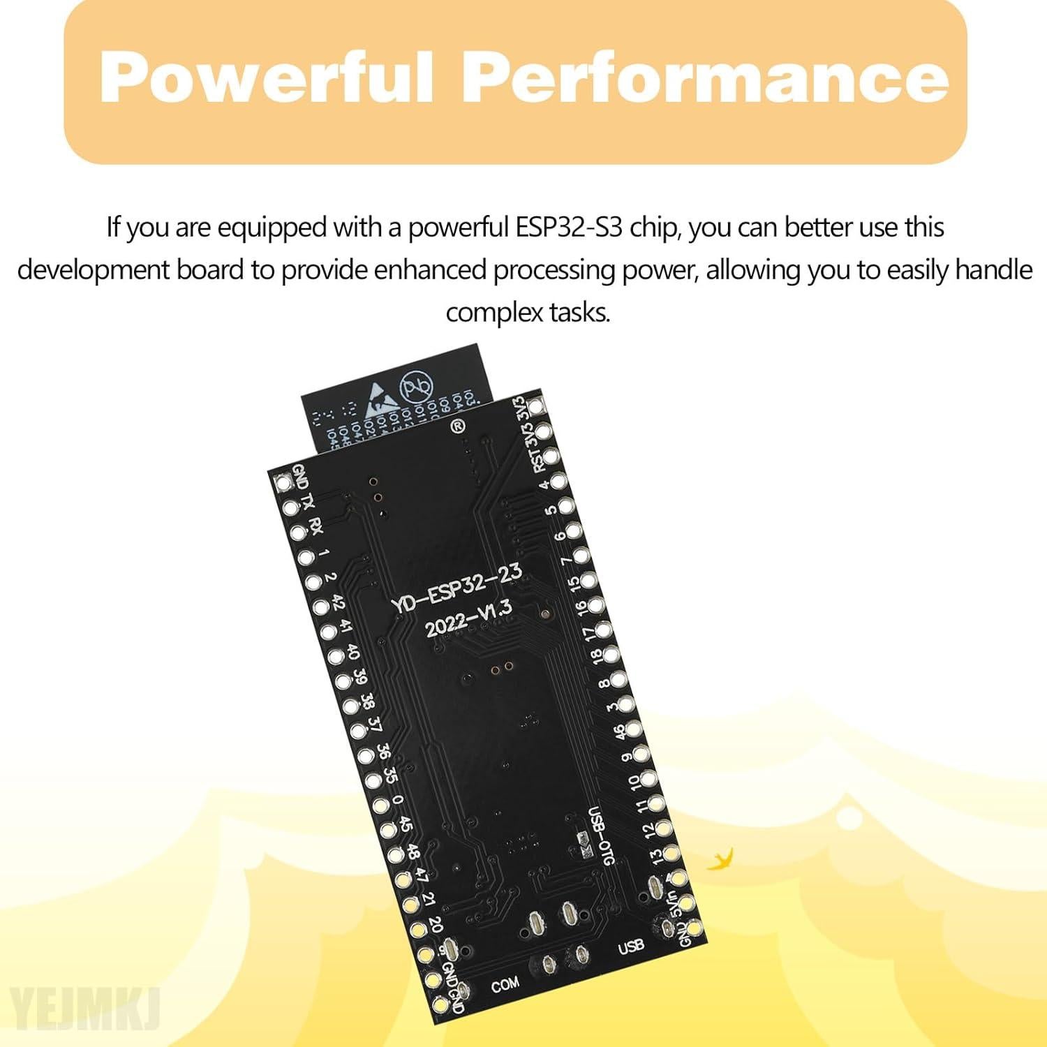 Placa de Desarrollo ESP32-S3 DevKitC 1 YEJMKJ WiFi + Bluetooth