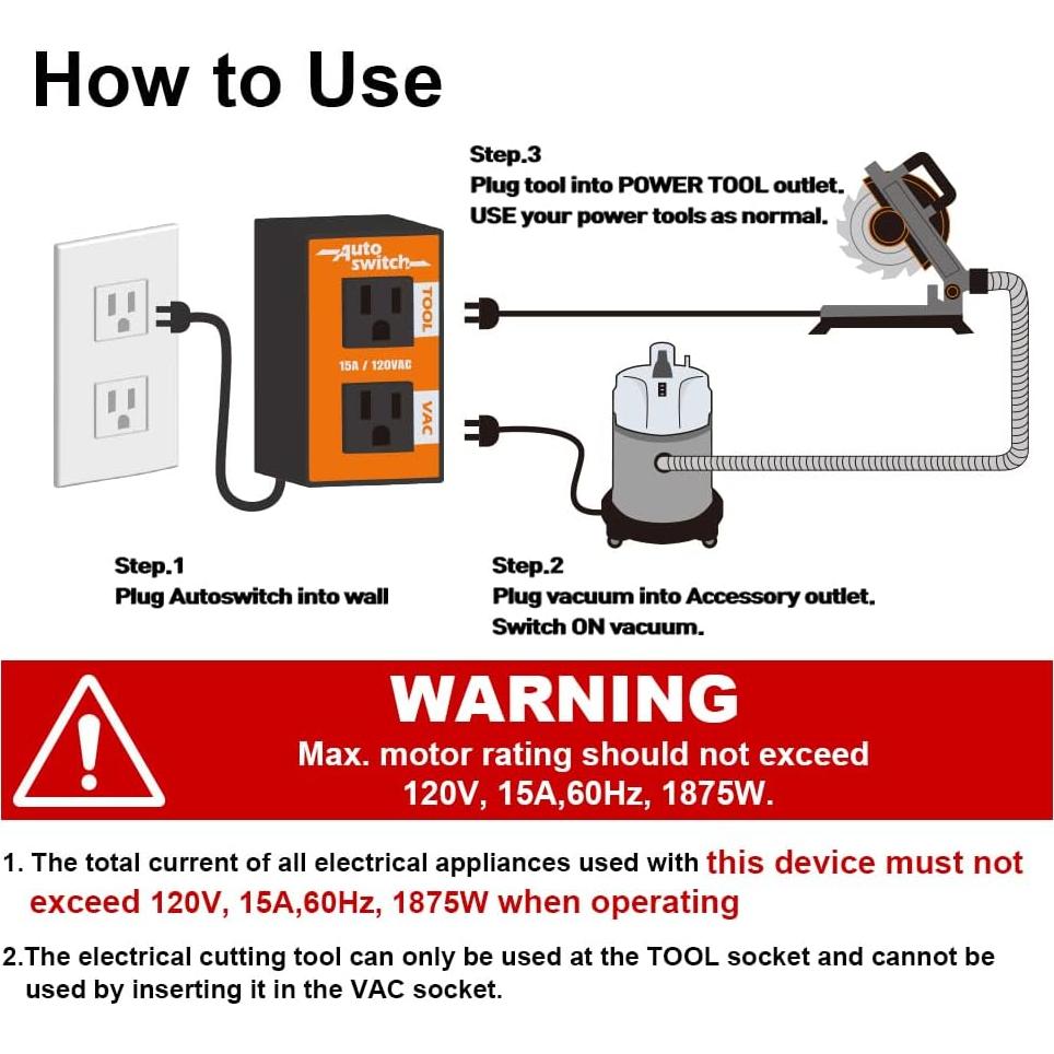 Interruptor Automático de Vacío O'SKOOL TV777 15A 120V