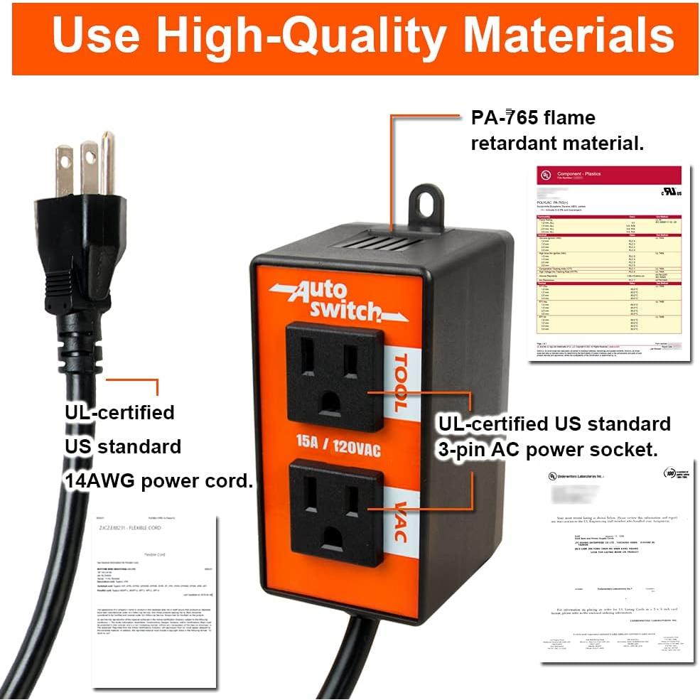 Interruptor Automático de Vacío O'SKOOL TV777 15A 120V