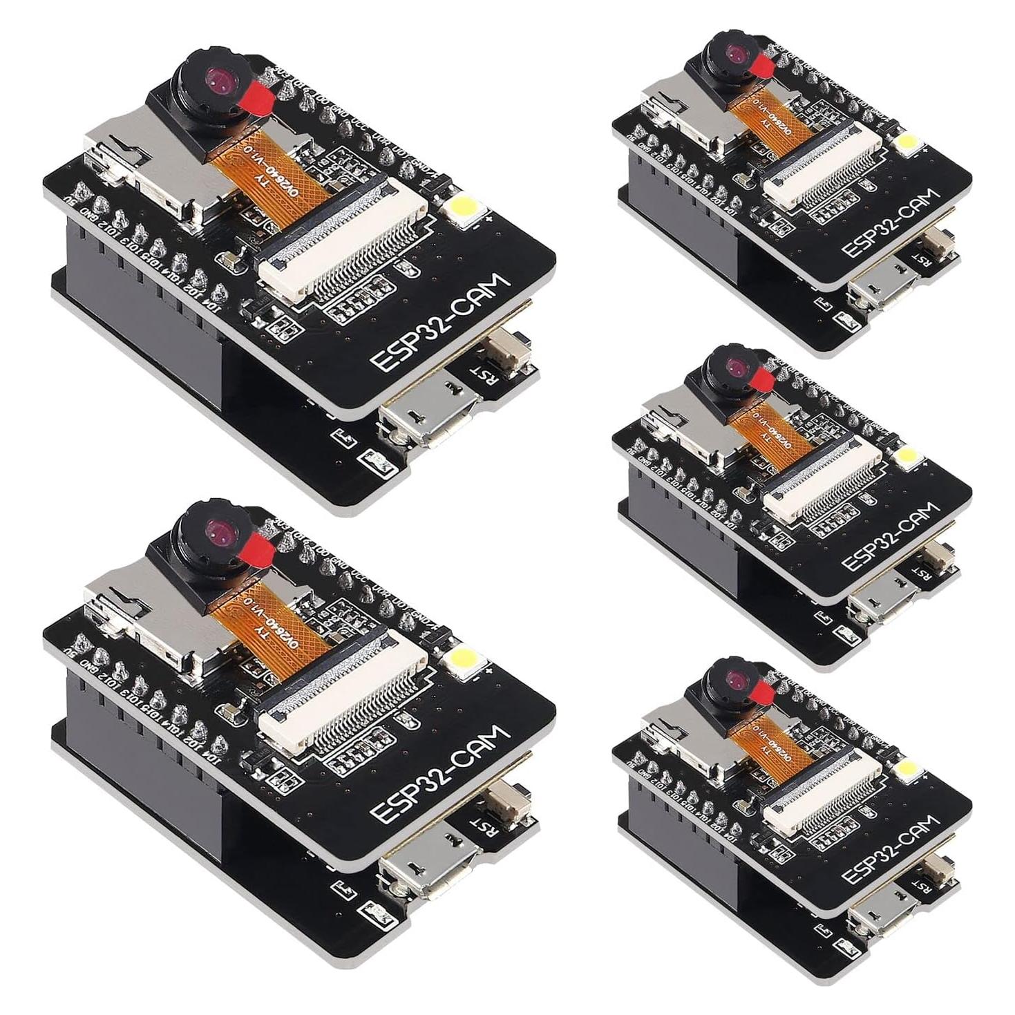 5 Set Placa de Desarrollo ESP32-CAM DORHEA WiFi Bluetooth