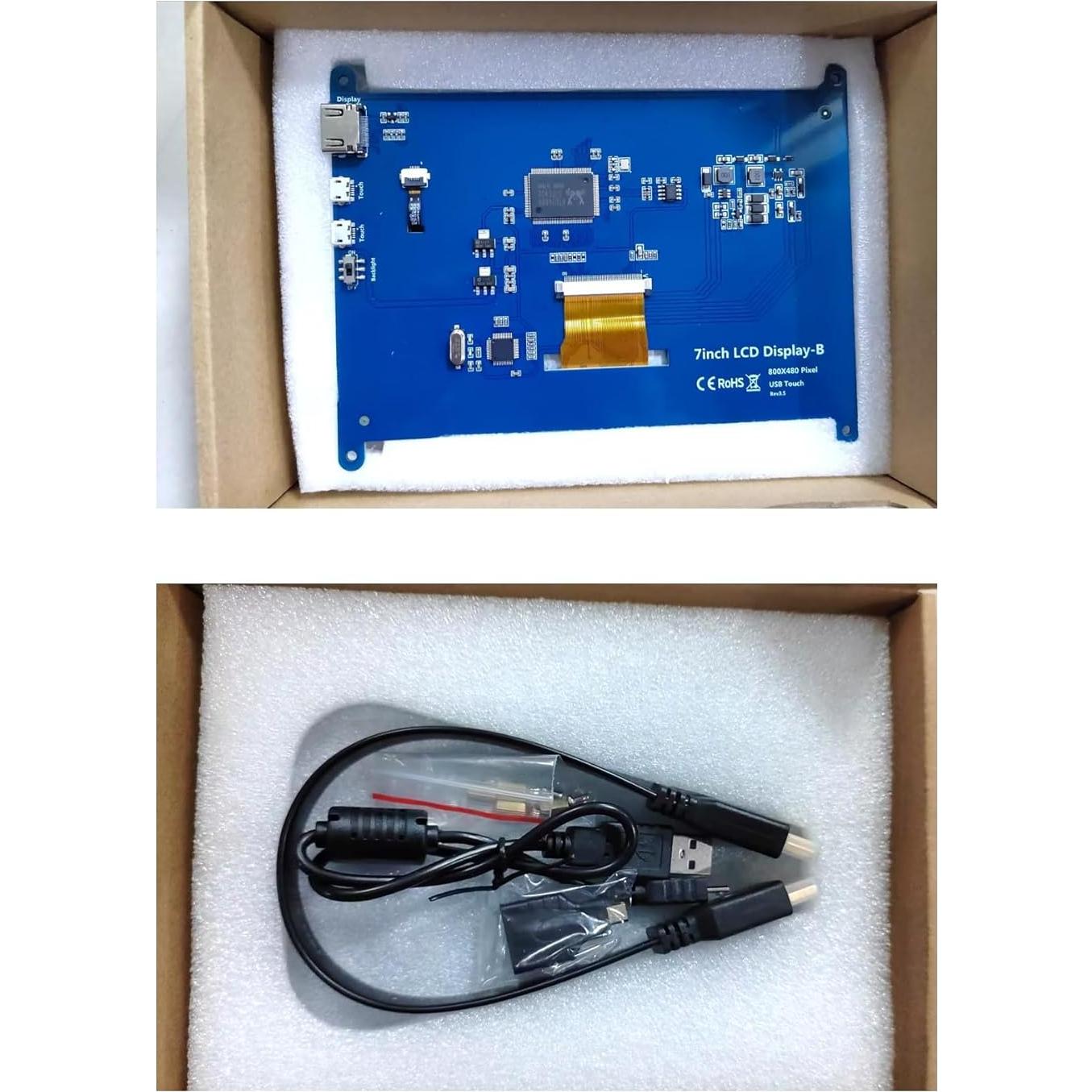 Pantalla Táctil 7" DIYables para Raspberry Pi - Monitor HDMI