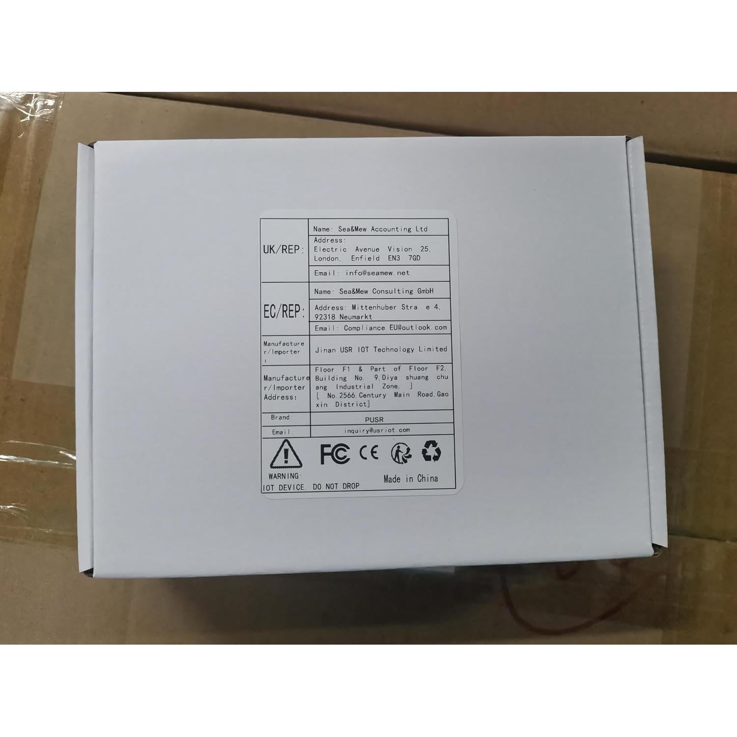 Convertidor RS232 a Ethernet USR-TCP232-302 con Modbus y DNS