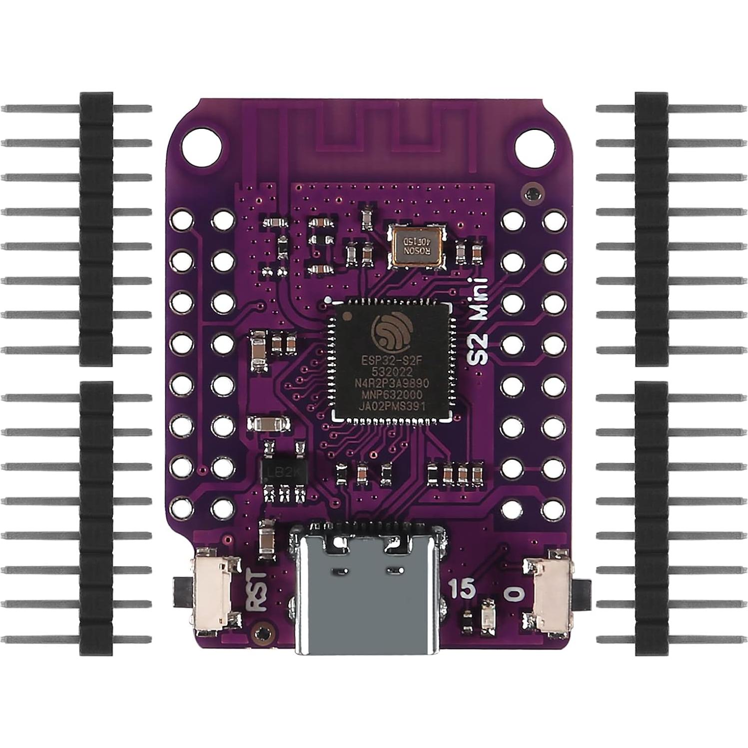 3 Piezas Placa WiFi IOT AEDIKO ESP32 S2 USB Tipo-C 4MB Flash