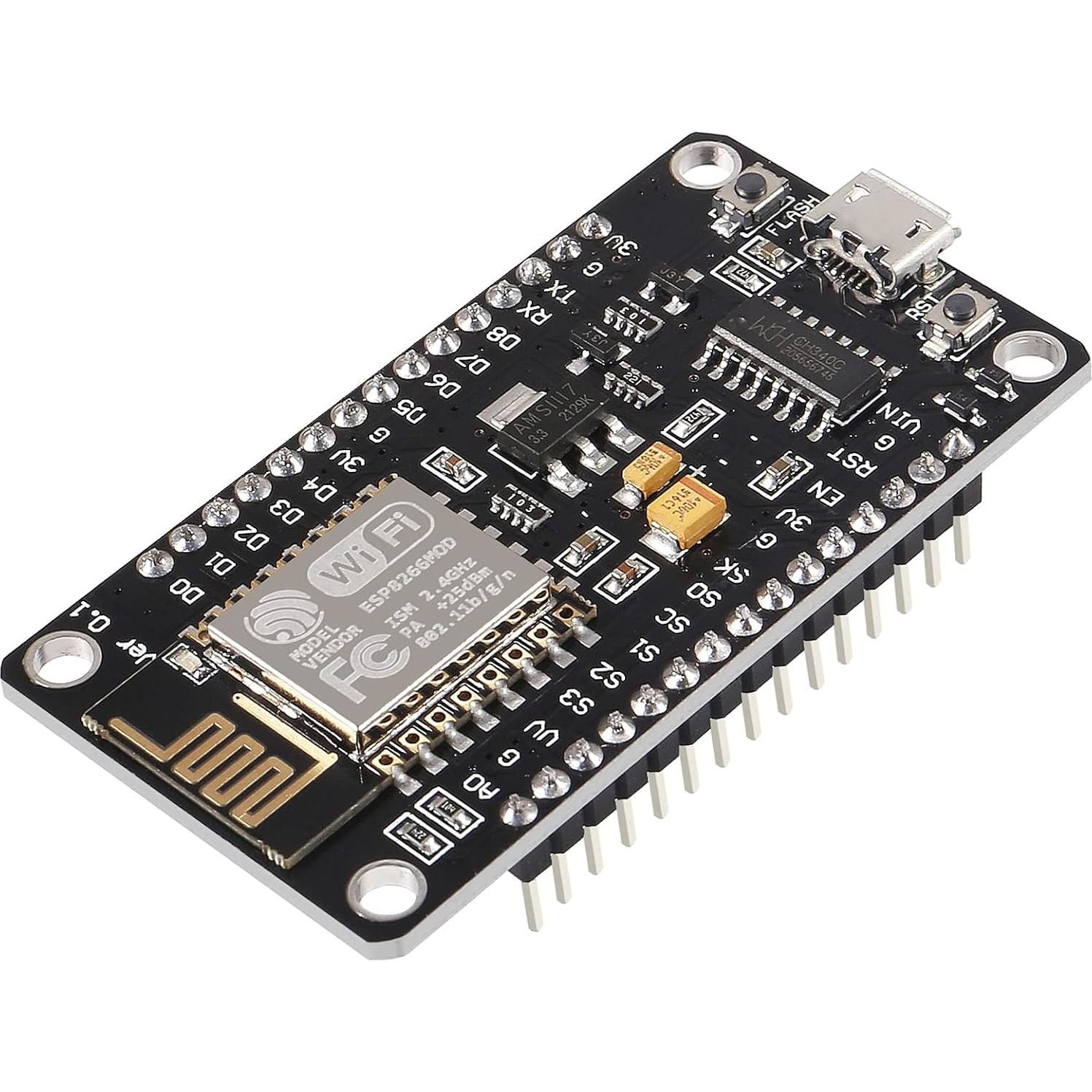4 Placas de Desarrollo ESP8266 NodeMCU DORHEA 40.8g WiFi