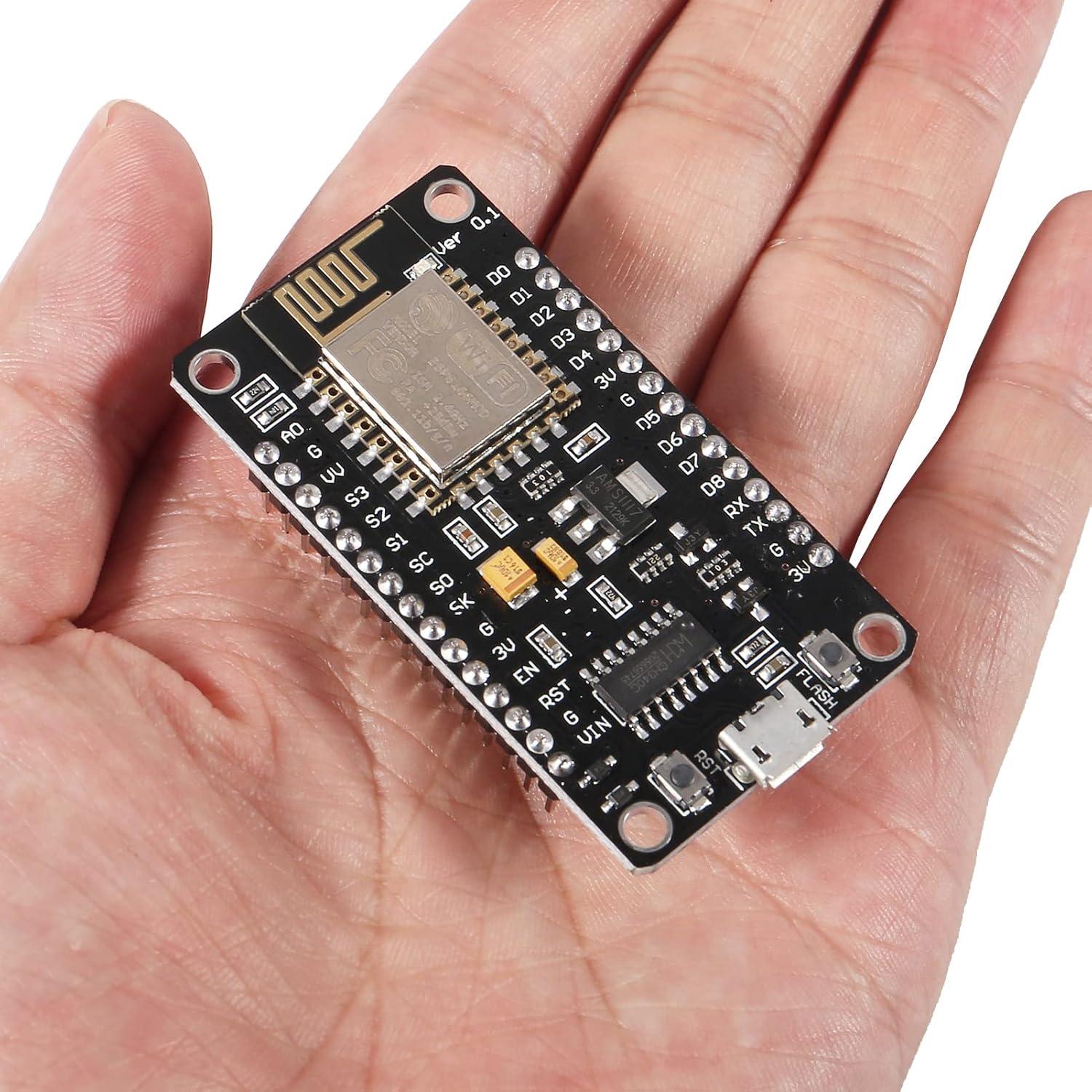 4 Placas de Desarrollo ESP8266 NodeMCU DORHEA 40.8g WiFi