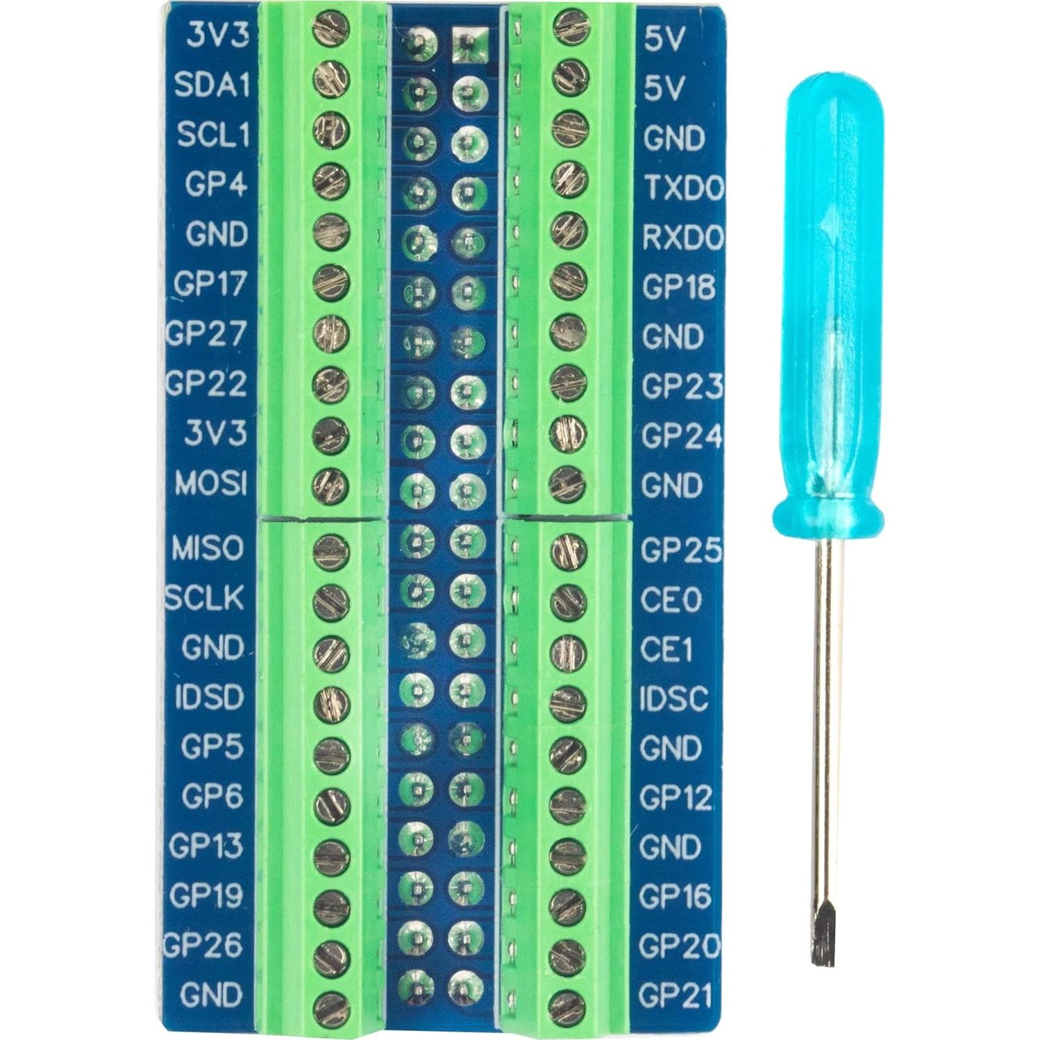 Placa de Expansión GPIO Risingsaplings para Raspberry Pi Pico