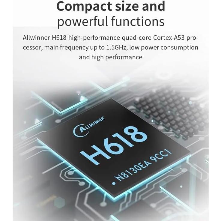 Orange Pi Zero 2W 1GB LPDDR4 Cuádruple Núcleo 4K HDMI