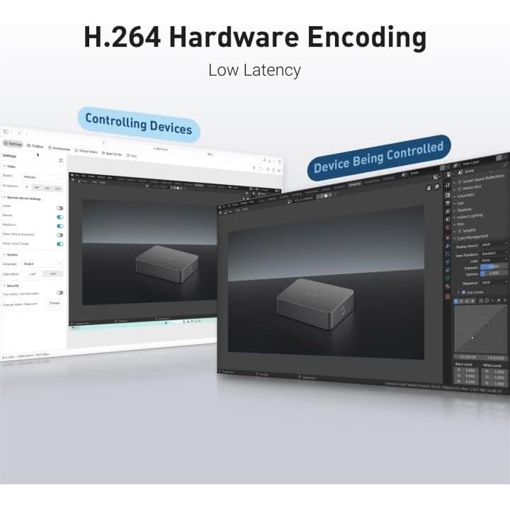 KVM Remoto GL.iNet Comet GL-RM1 4K 30Hz HDMI USB