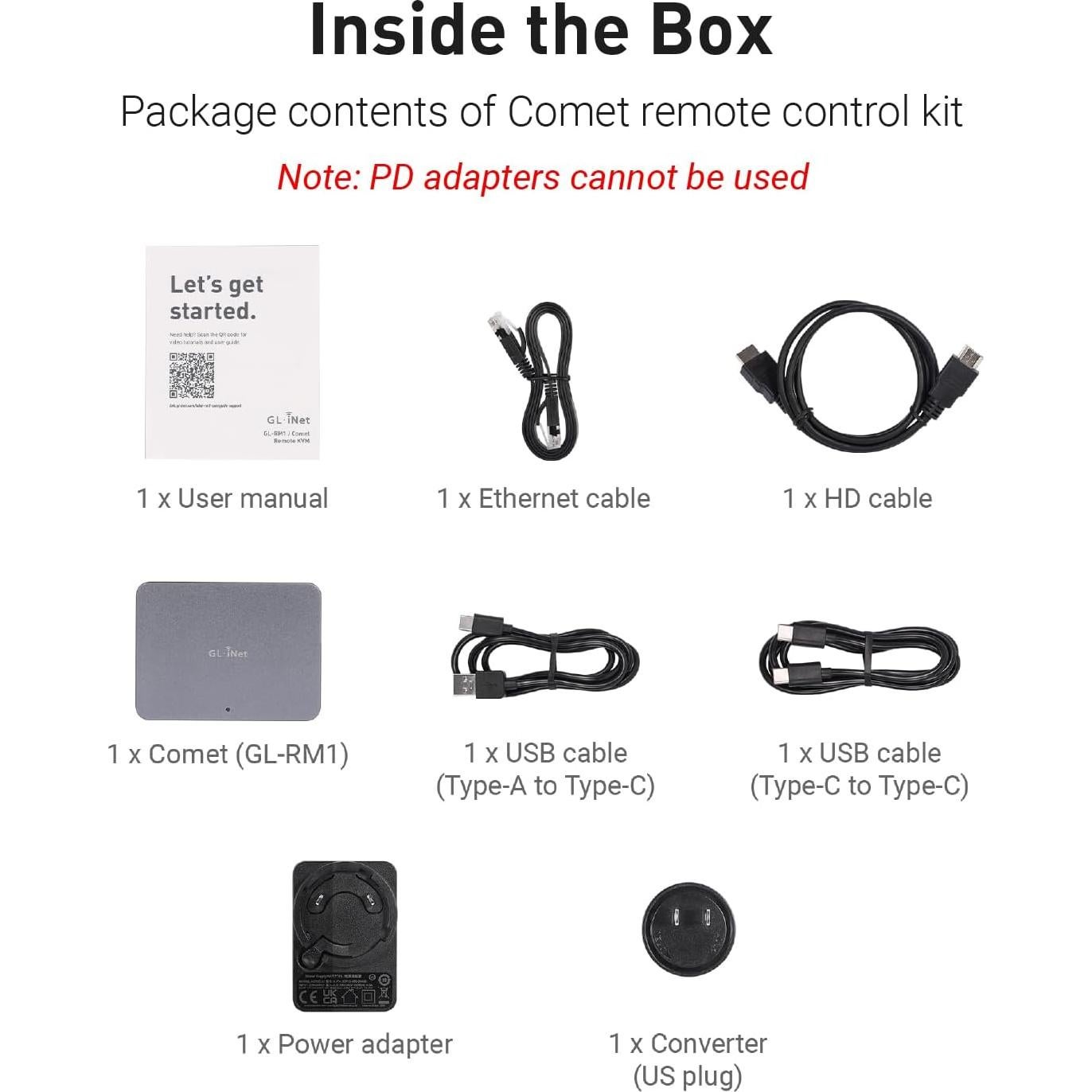 KVM Remoto GL.iNet Comet GL-RM1 4K 30Hz HDMI USB