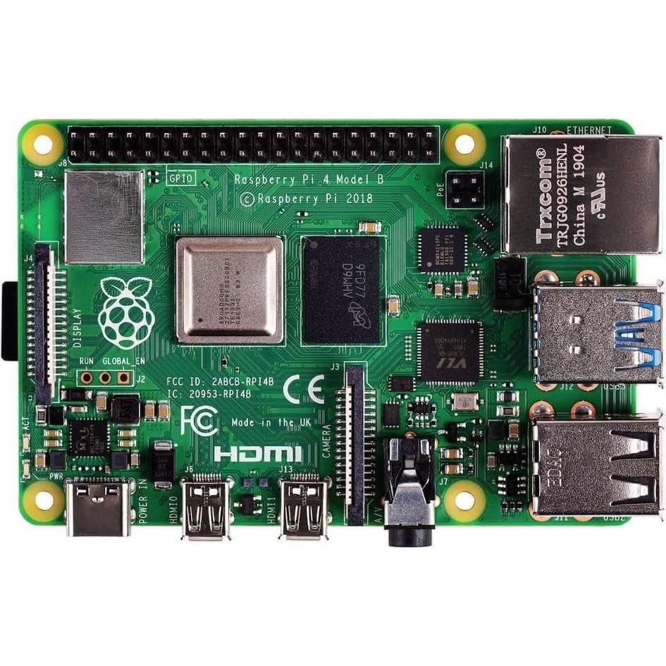 Raspberry Pi 4 Modelo B 8GB, WiFi, Bluetooth, USB 3.0