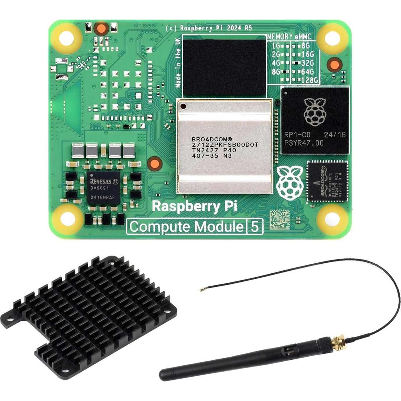 Módulo de Computación Waveshare CM5008032 8GB RAM 32GB eMMC