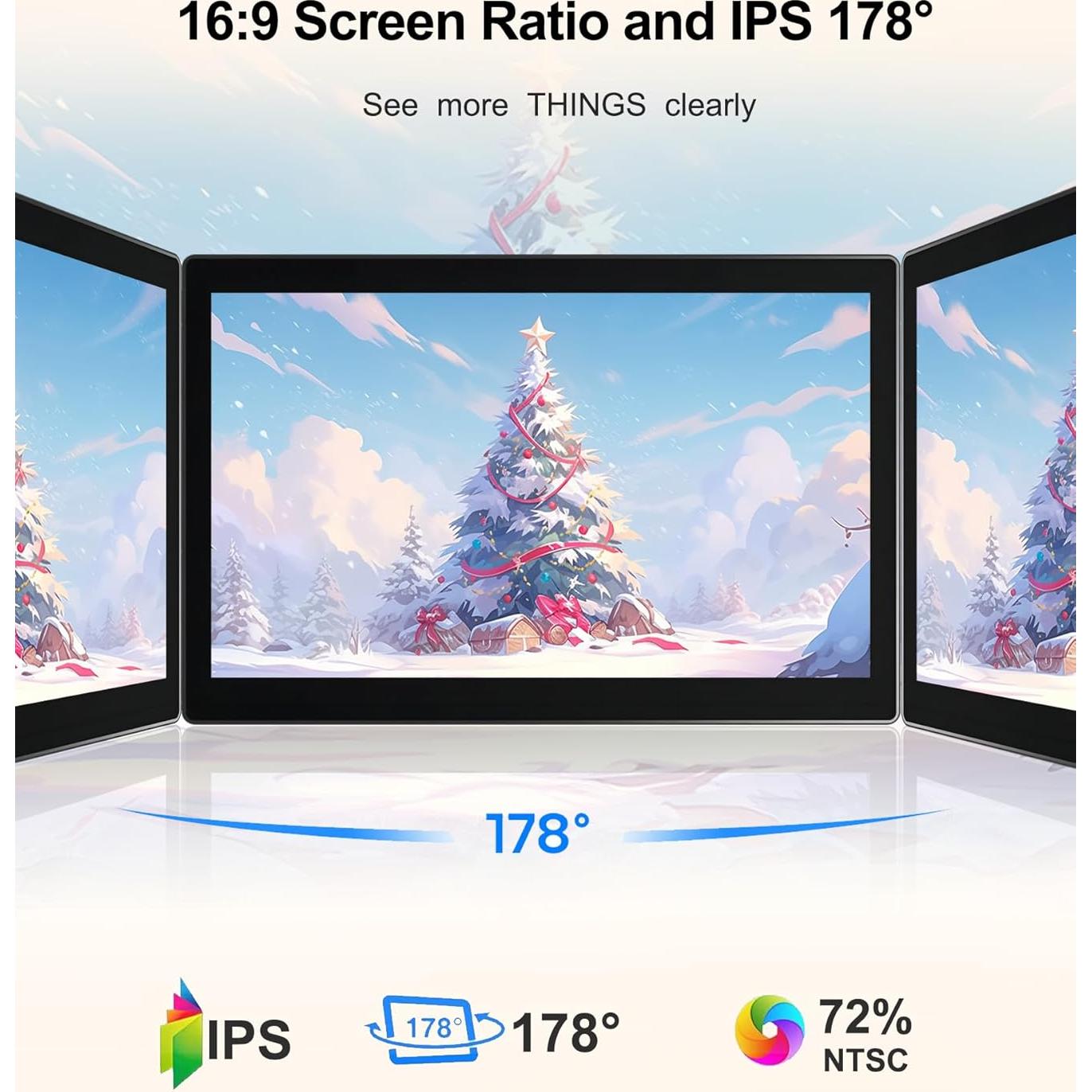 Monitor Táctil 7" Gallagher 1920x1080 para Raspberry Pi