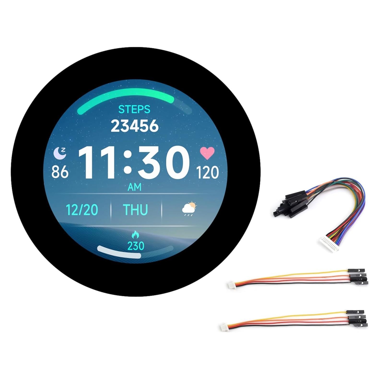 Placa de Desarrollo RP2350B con Pantalla Táctil 2.8" LCD