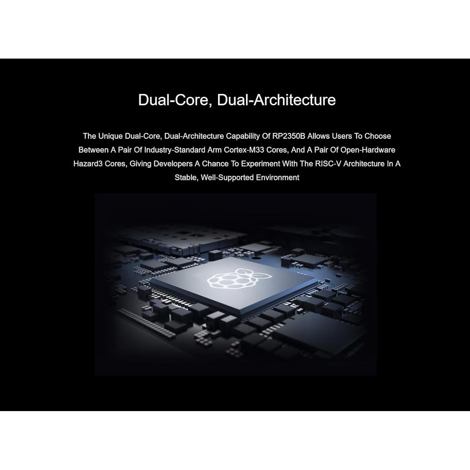 Placa de Desarrollo Waveshare RP2350-PiZero DVI USB 16MB