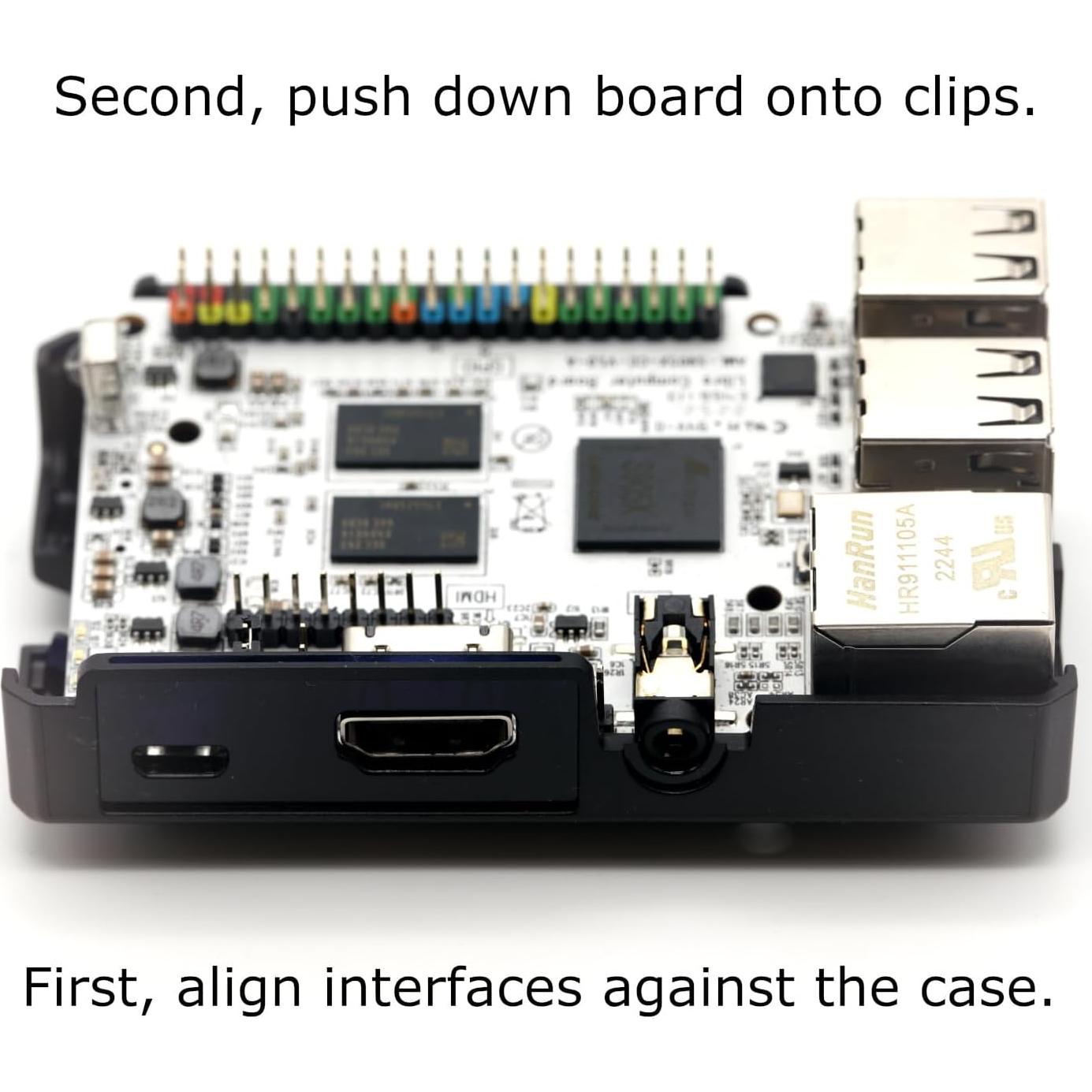 Libre Computer Le Potato AML-S905X-CC SBC Kit Inicio 2GB RAM