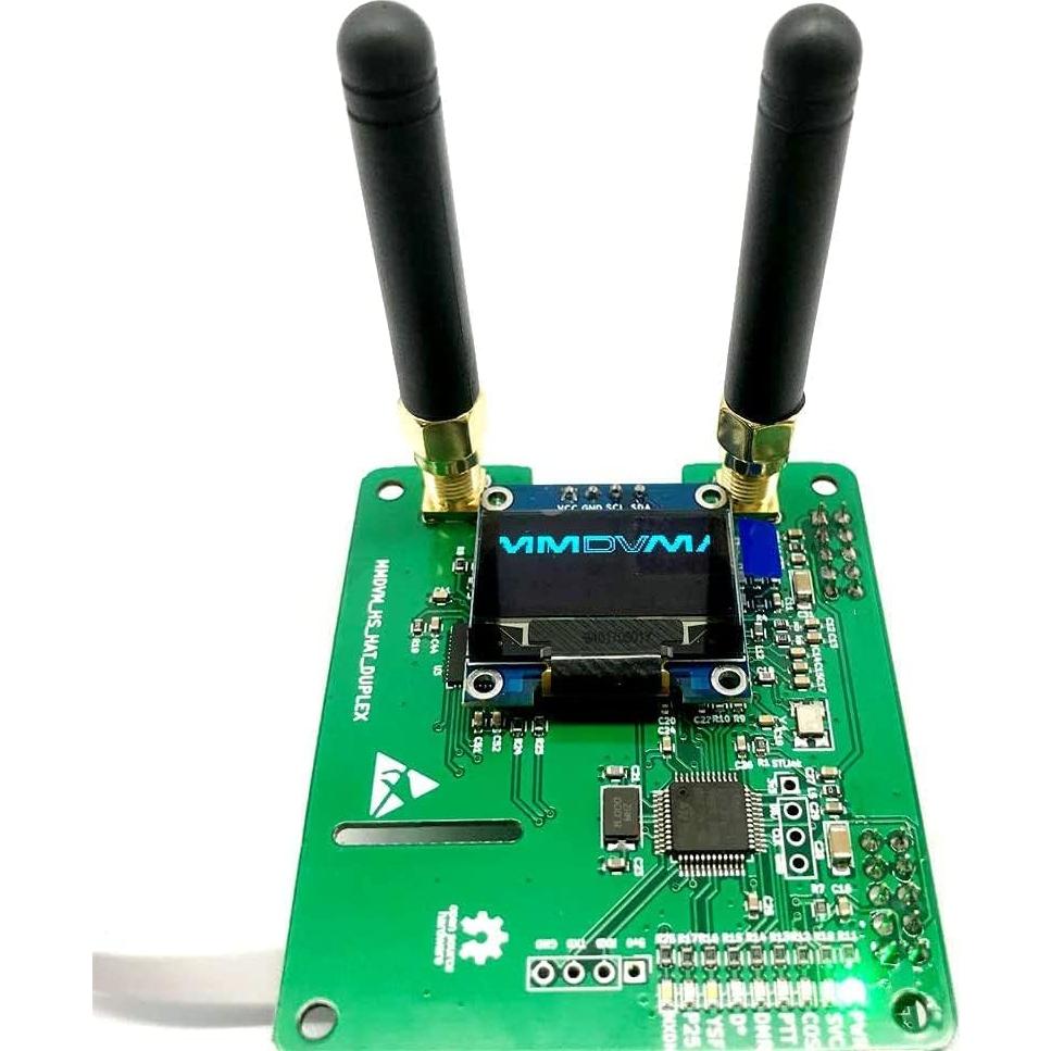Módulo Hotspot Dúplex GOOZEEZOO MMDVM Dual Hat OLED 0.96