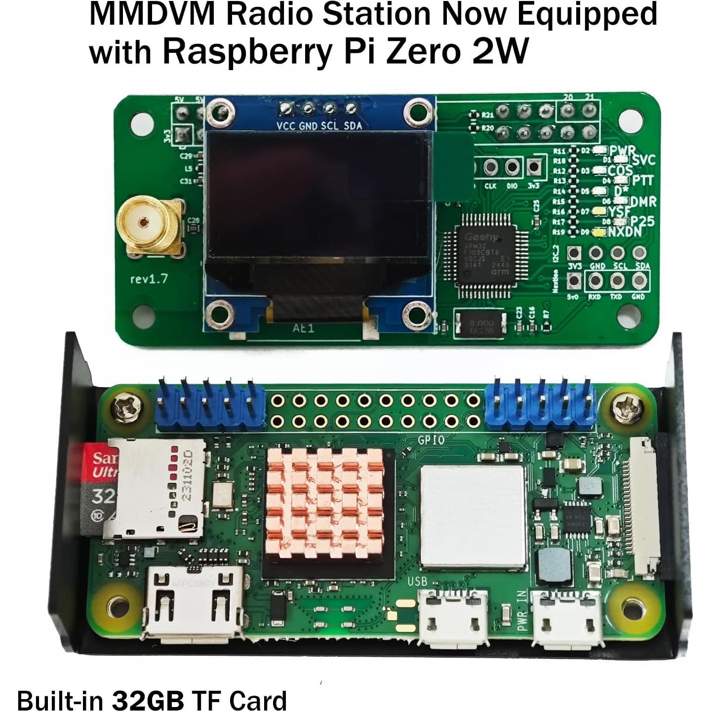 Estación de Radio Hotspot MMDVM AURSINC con Raspberry Pi Zero 2W