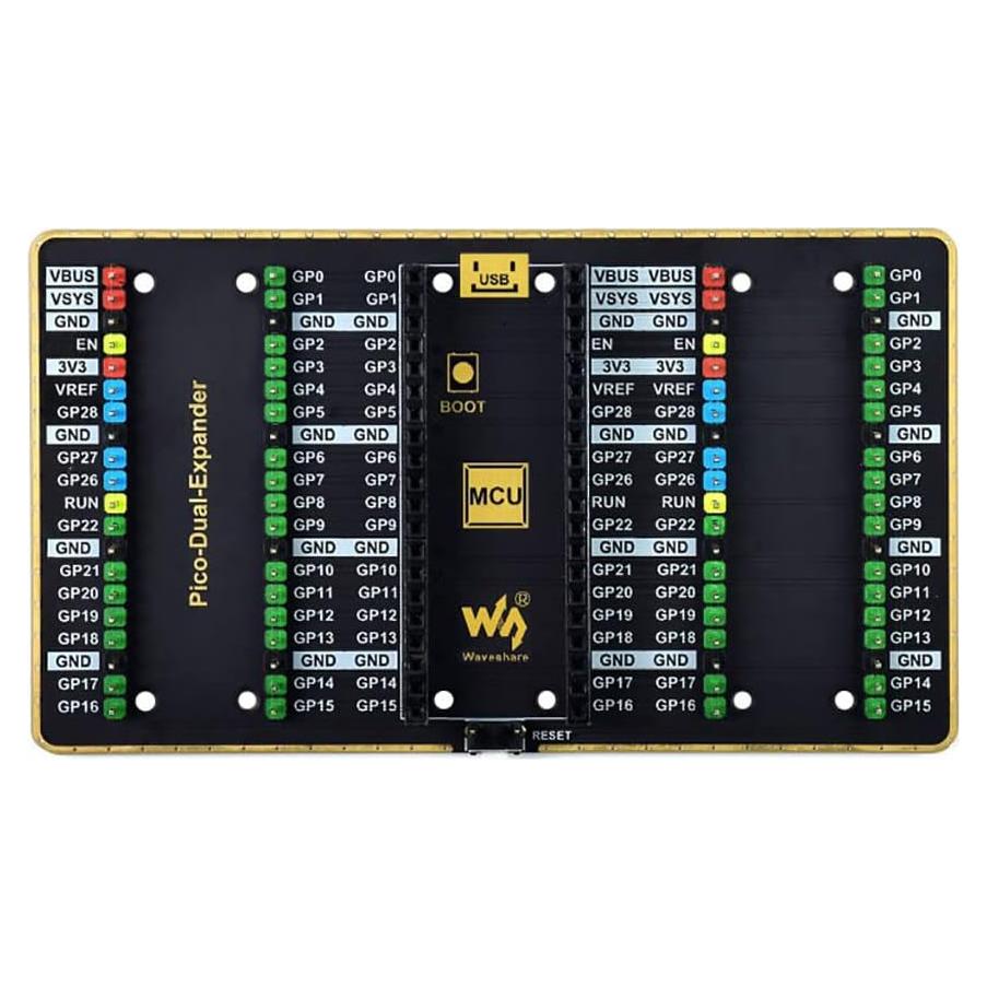 Expansor GPIO Dual Coolwell para Raspberry Pi Pico