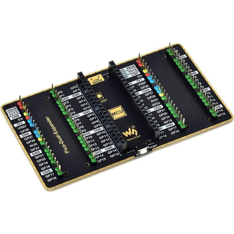 Expansor GPIO Dual Coolwell para Raspberry Pi Pico