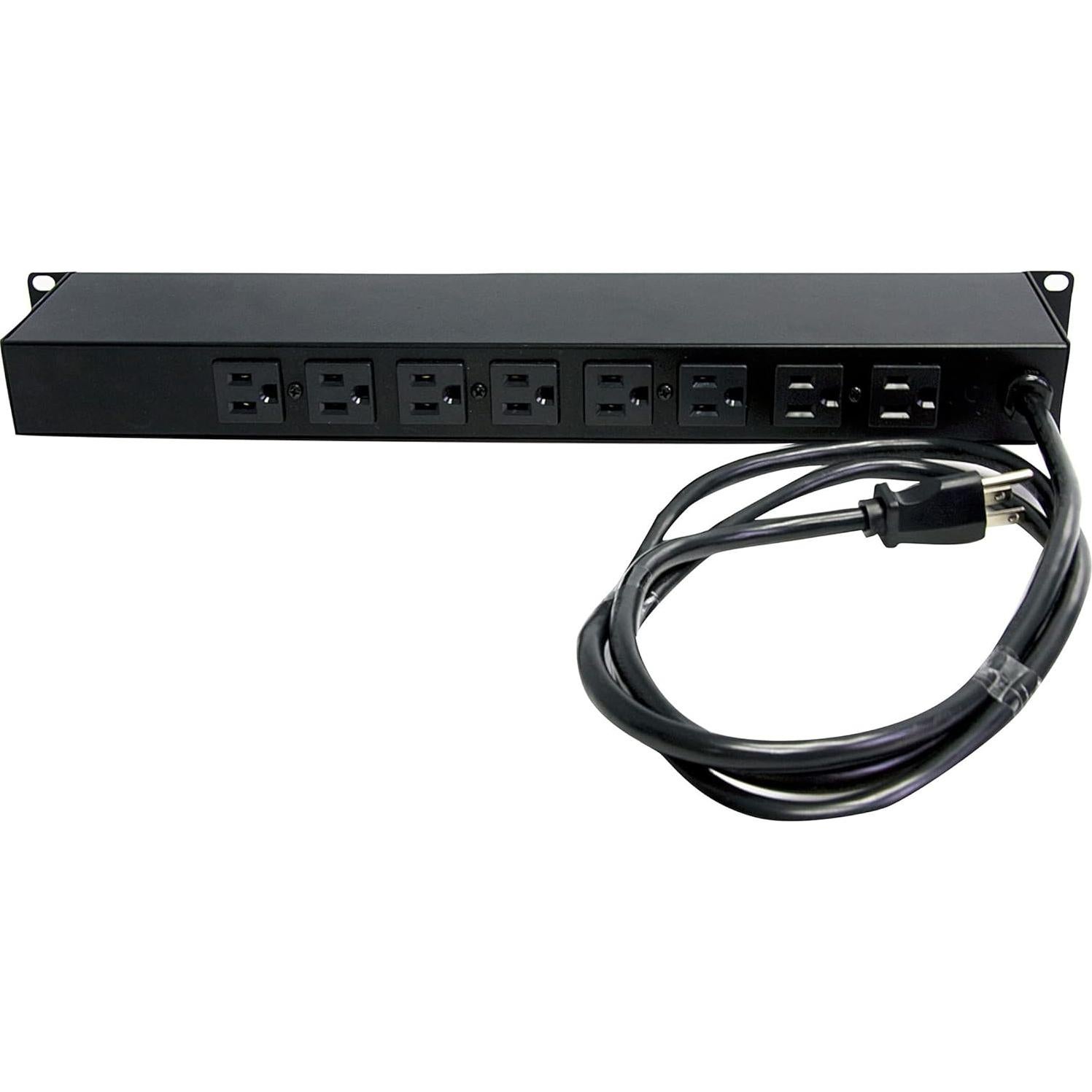Tira de Alimentación PDU StarTech 8 Salidas 1U Rack 120V 15A