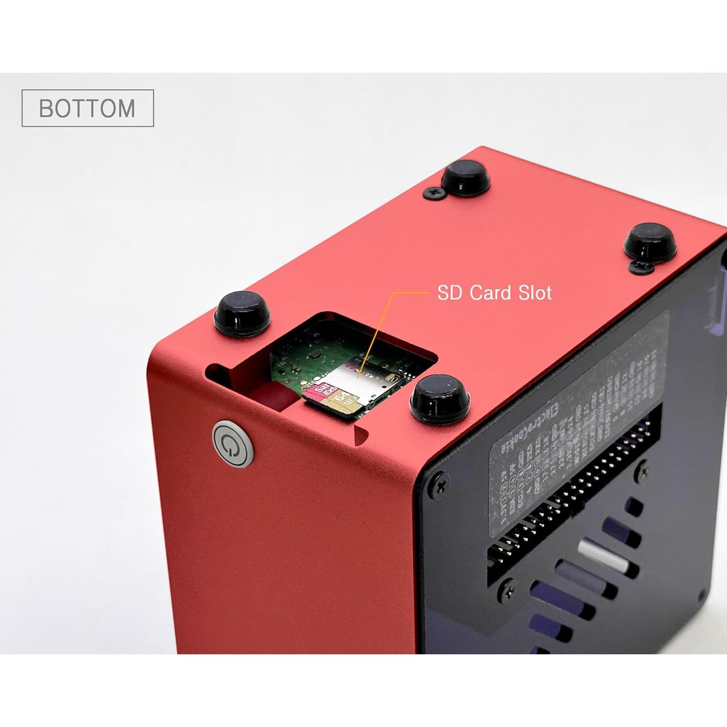 Caja Mini Torre ElectroCookie para Raspberry Pi 5 con SSD 256GB