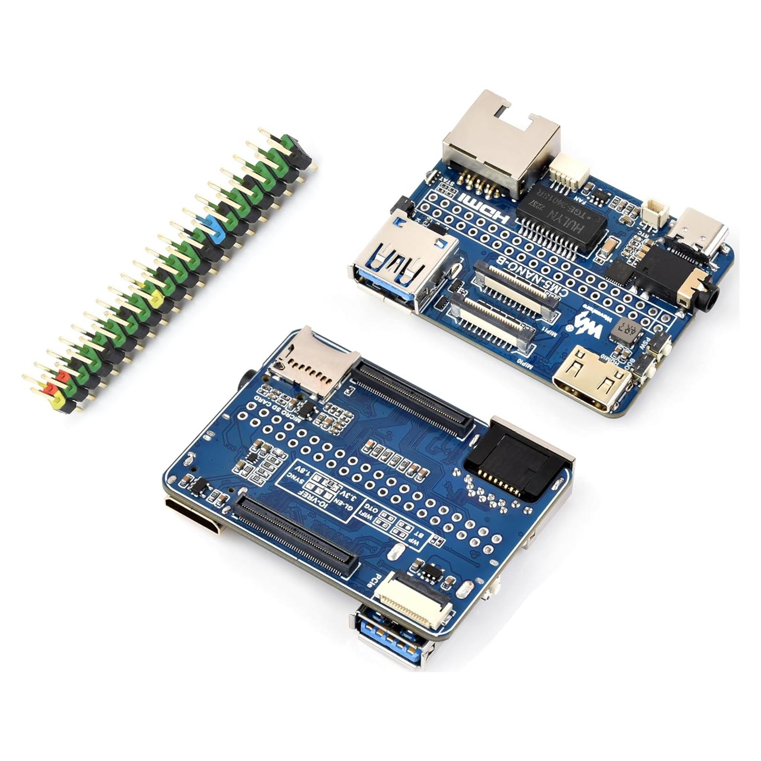 Placa Base Nano Wonrabai CM5-NANO-B para Raspberry Pi 5