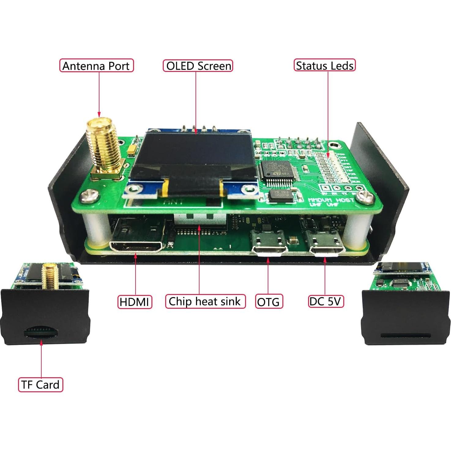 Hotspot VHF UHF MMDVM yyiikee Raspberry Pi Zero W