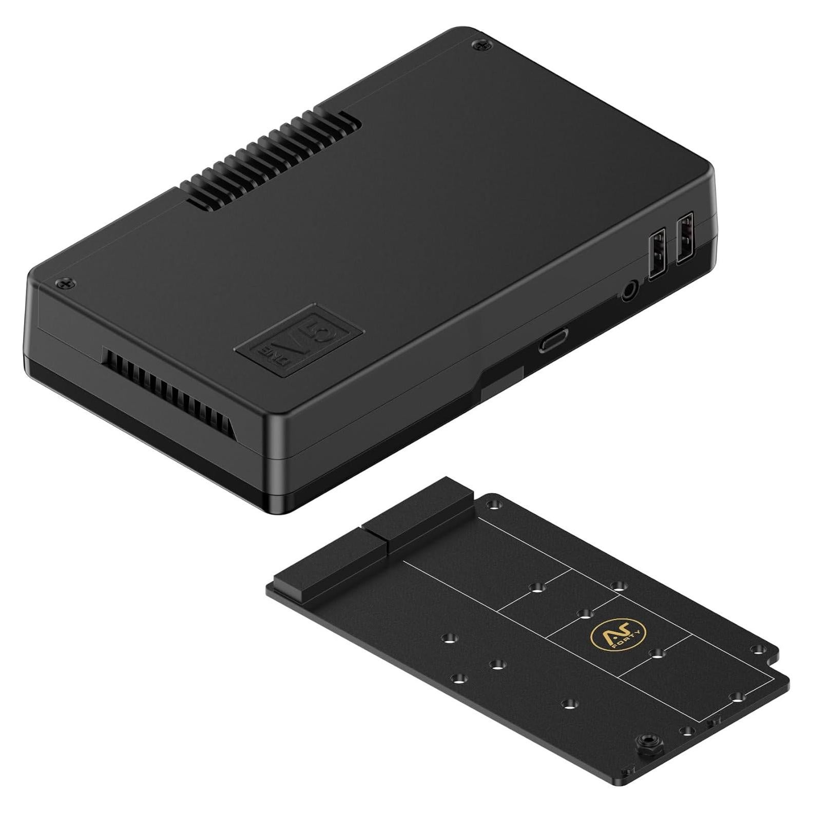 Caja Argon ONE V5 M.2 Doble NVMe para Raspberry Pi 5