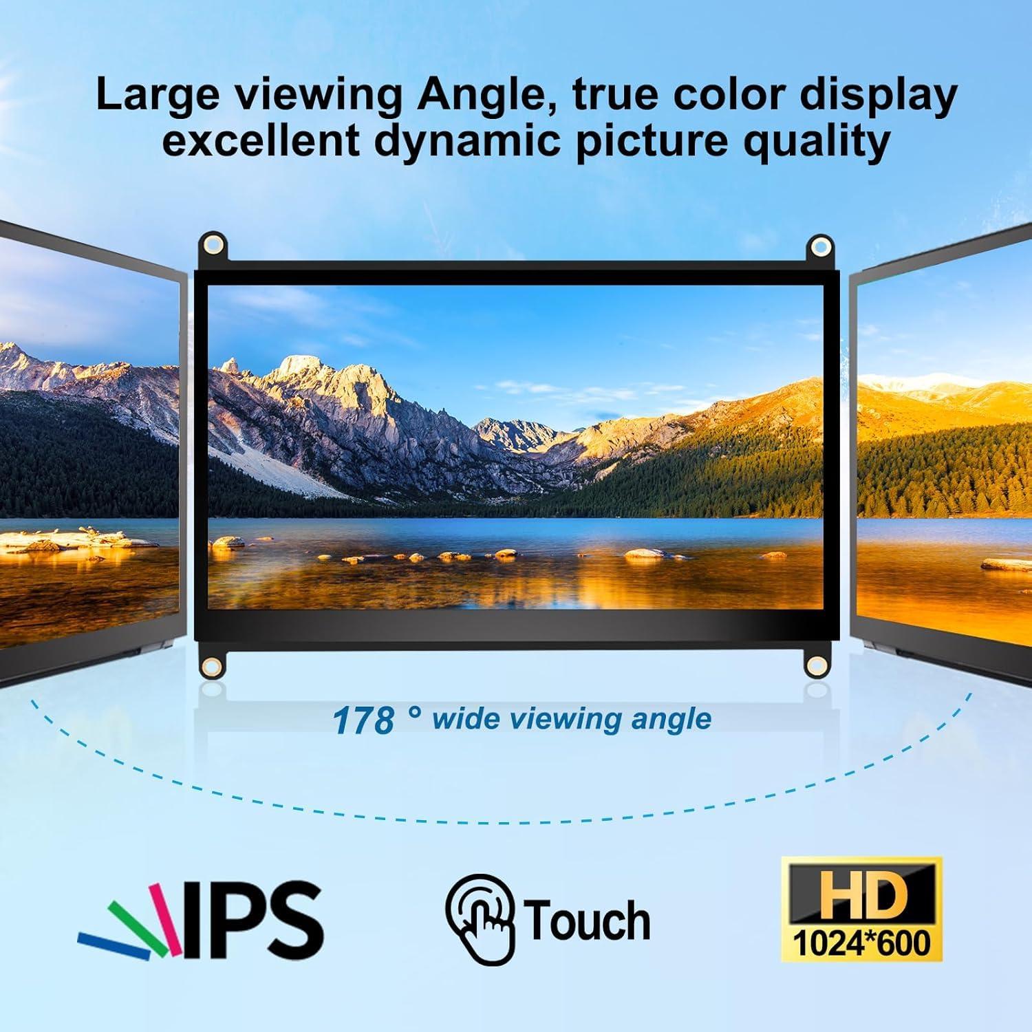 Monitor táctil portátil 10.1" IPS 1280x800 HDMI Gallagher