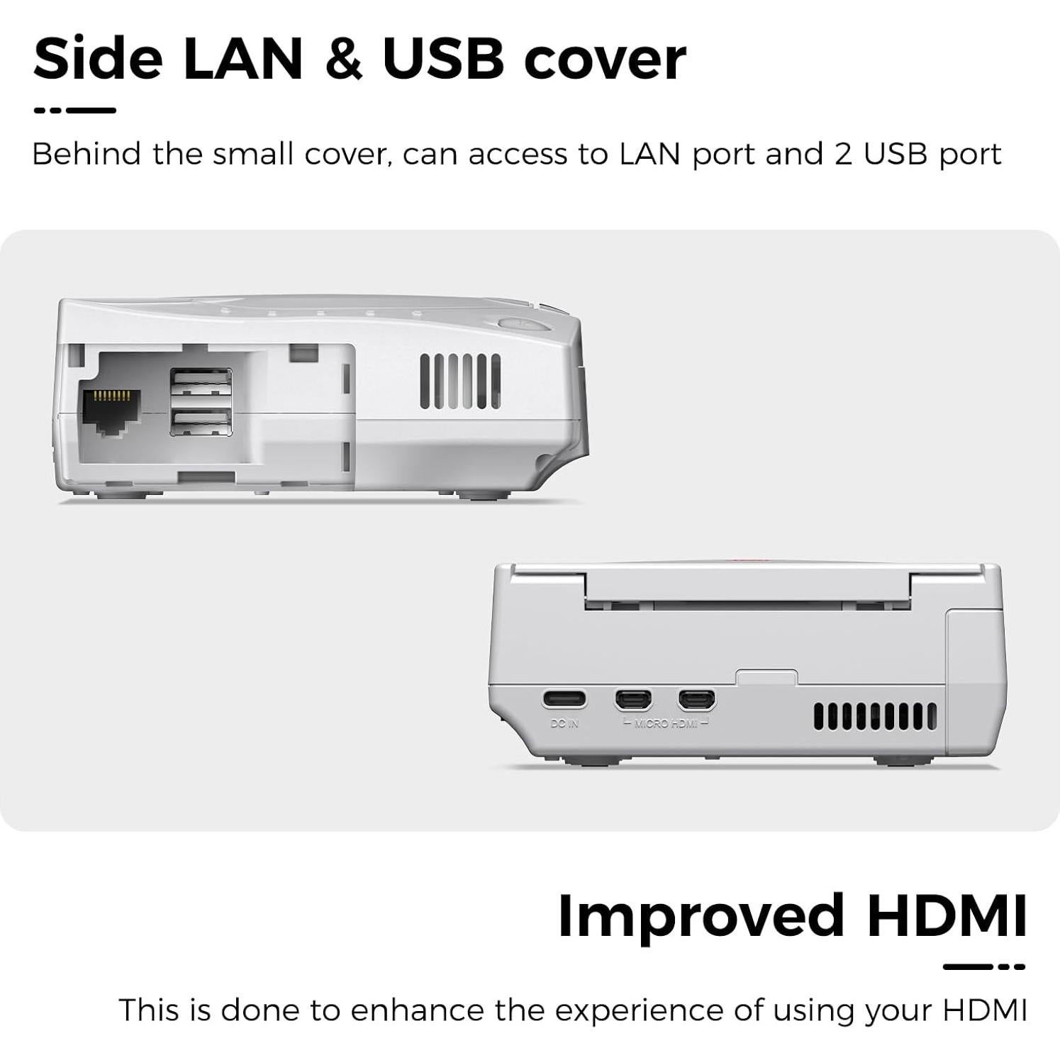 Caja Dreamcase RetroFlag para Raspberry Pi 5 con Refrigeración