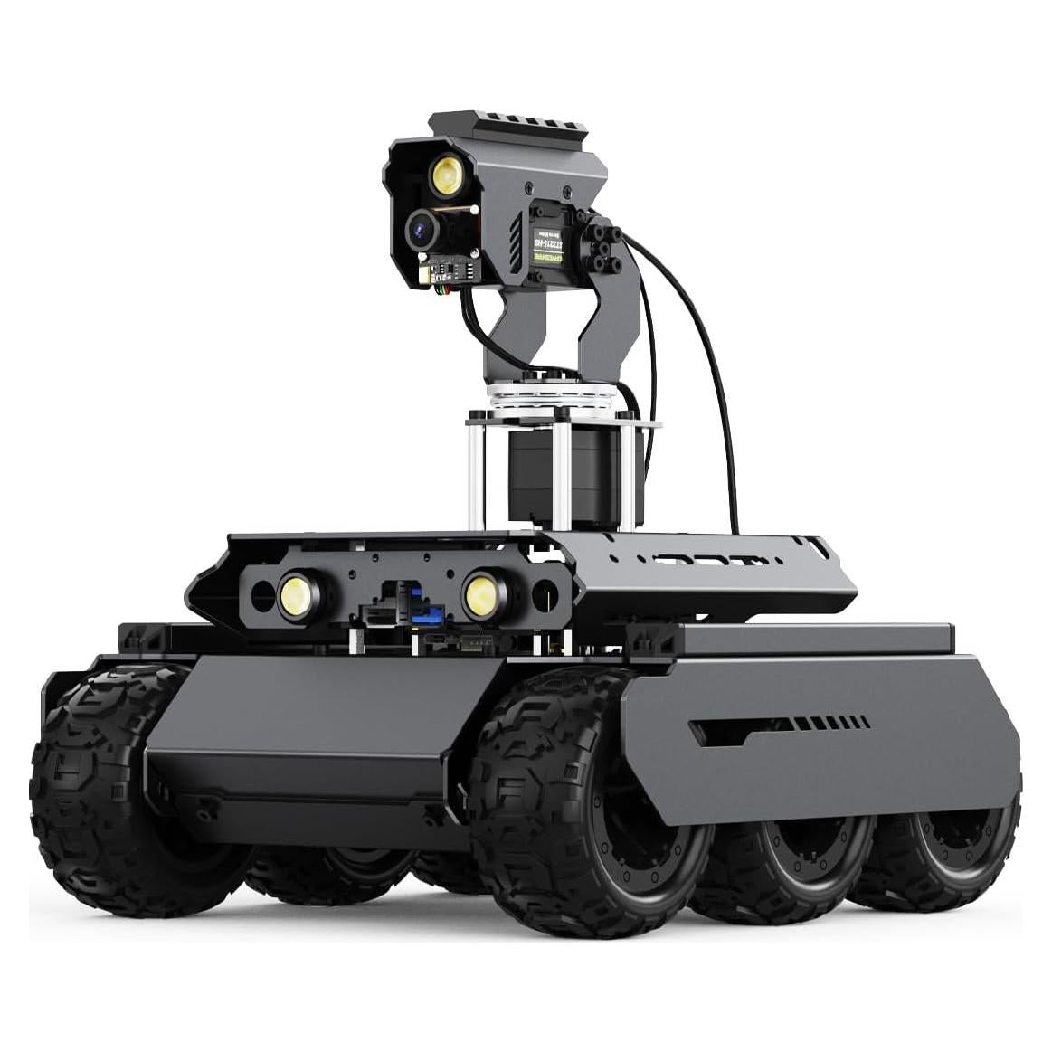 Robot UGV Rover AI Waveshare 6 Ruedas 4WD con Módulo Pan-Tilt