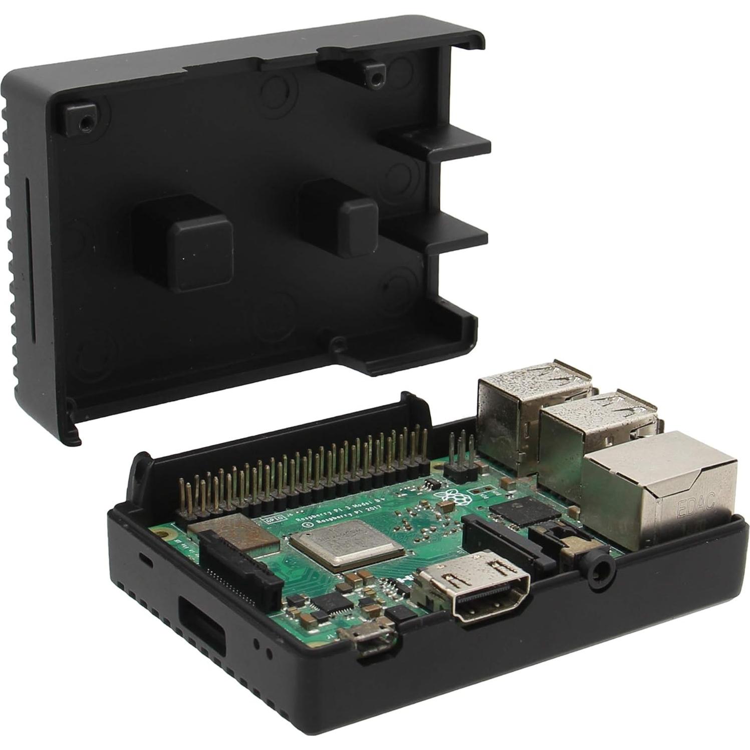 Caja de Aluminio Geekworm para Raspberry Pi 3 B+/3B - Enfriamiento Pasivo