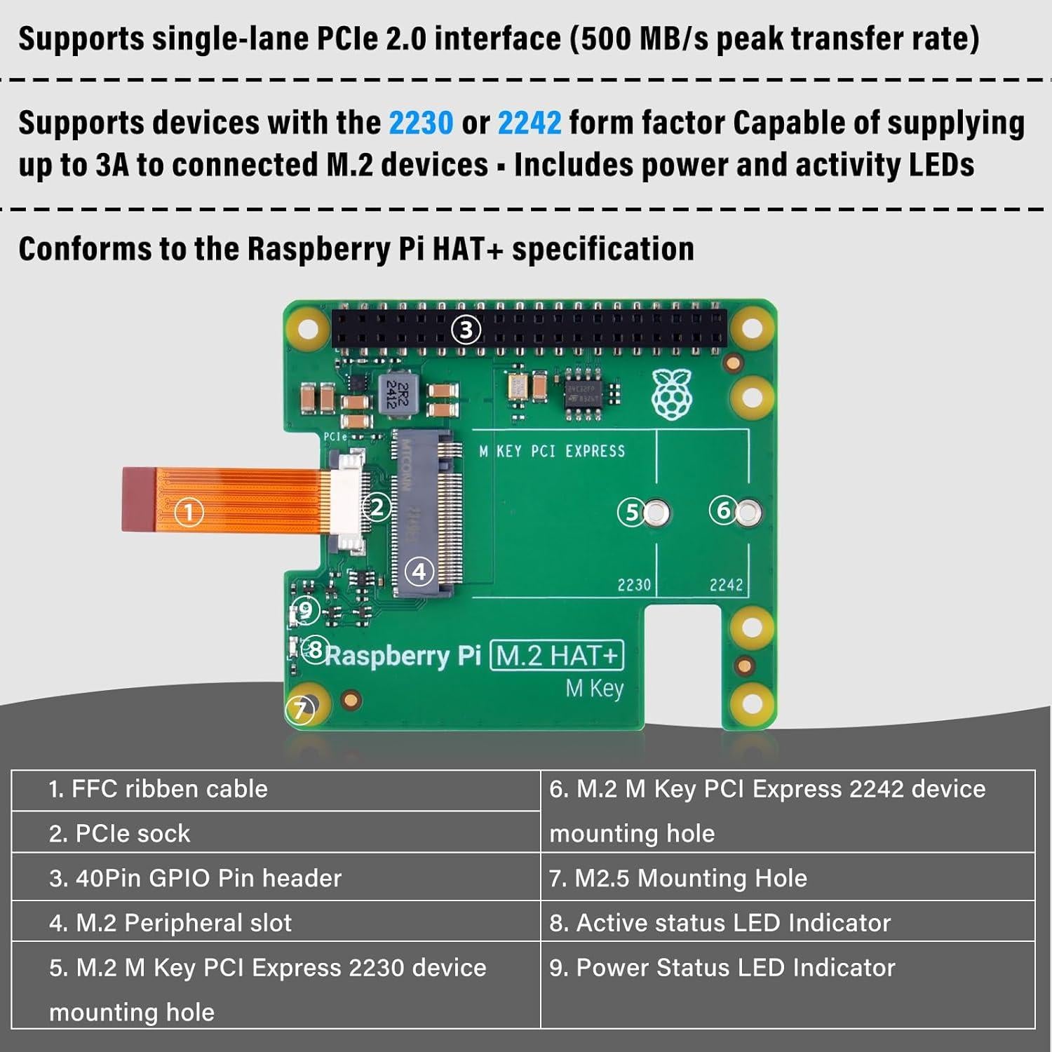 Caja de Metal GeeekPi para Raspberry Pi 5 con HAT M.2 y Enfriador