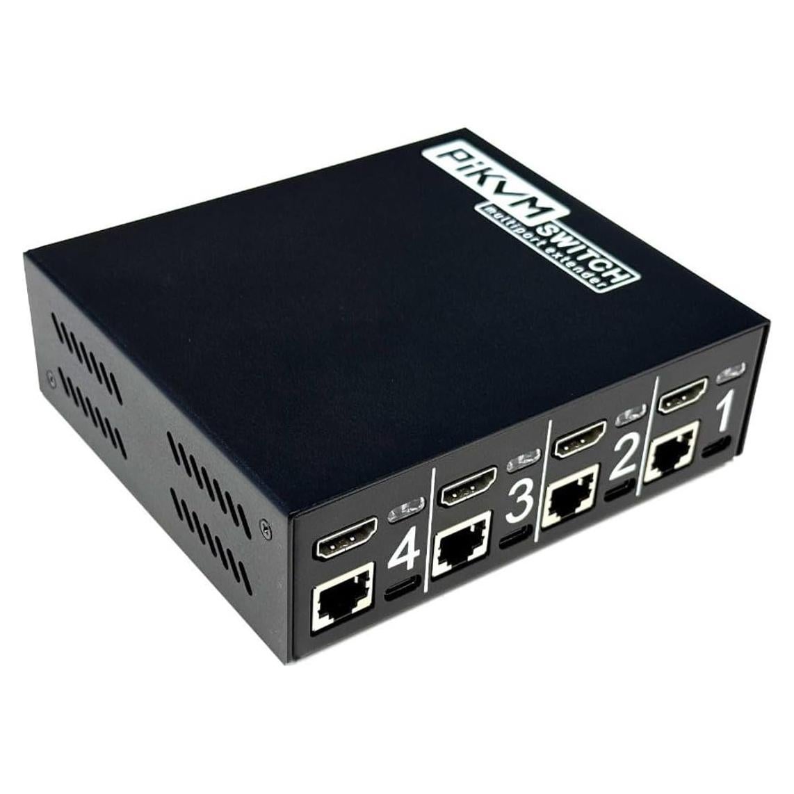 Extensor Multiport de Switch PiKVM - Controla 20 PCs