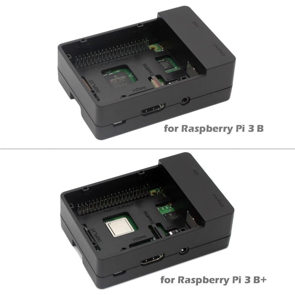 Caja iUniker para Raspberry Pi 3 B+ con Ventilador y Disipadores